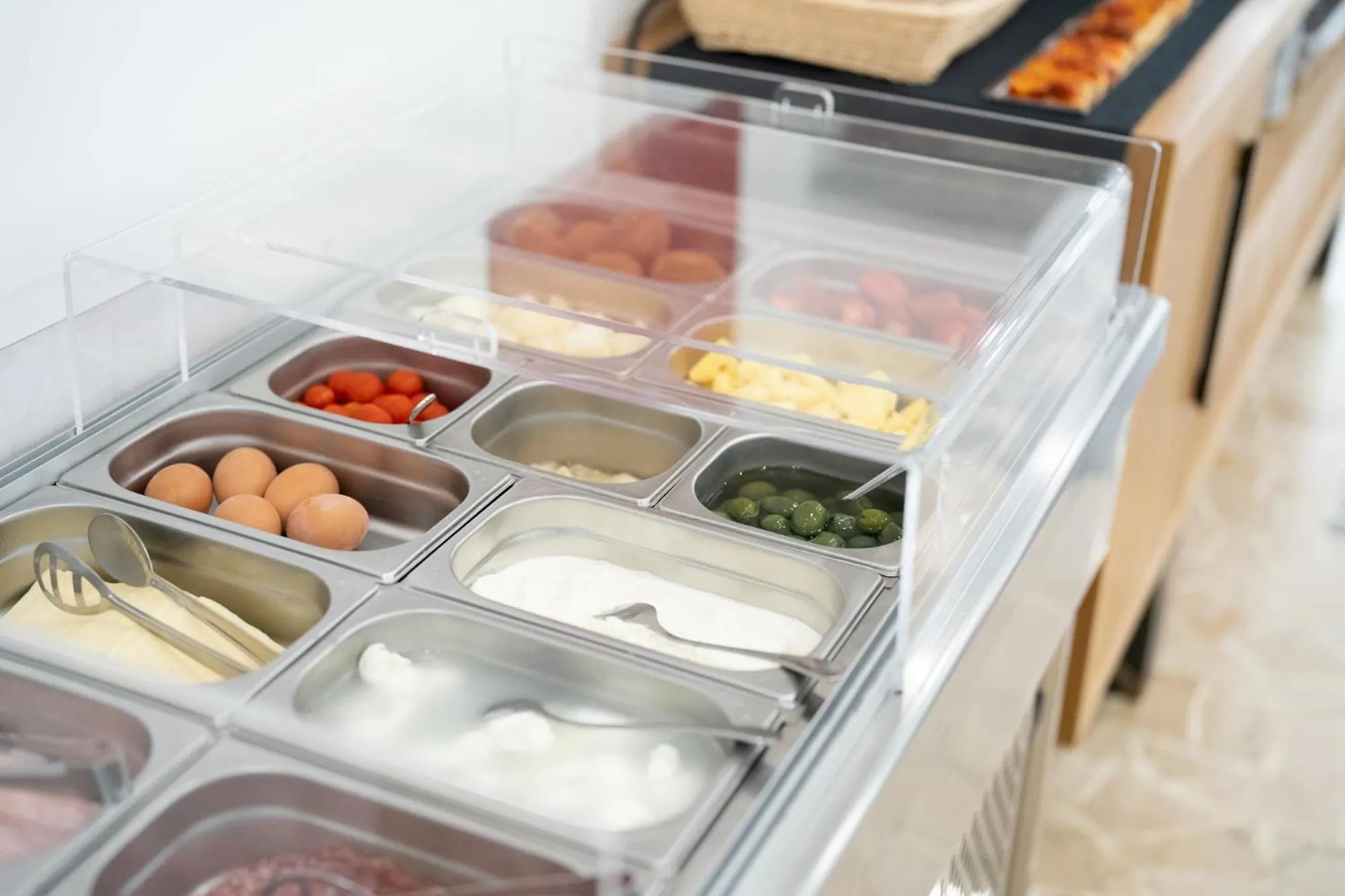 Continental breakfast in Hotel Auditorium