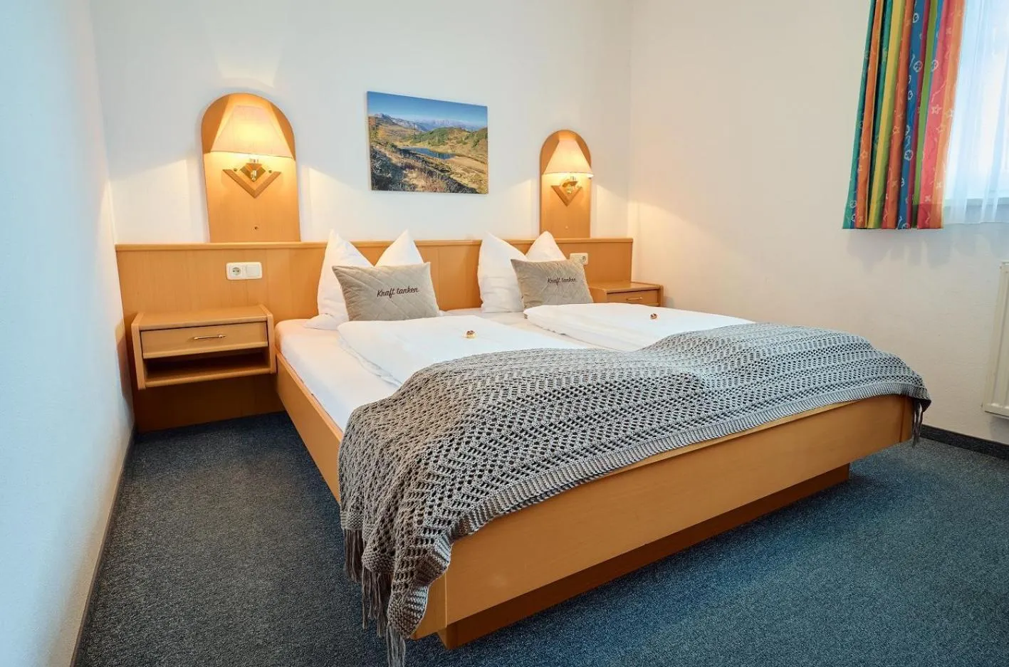 Photo of the whole room, Bed in Alpendorf Hotel Stern