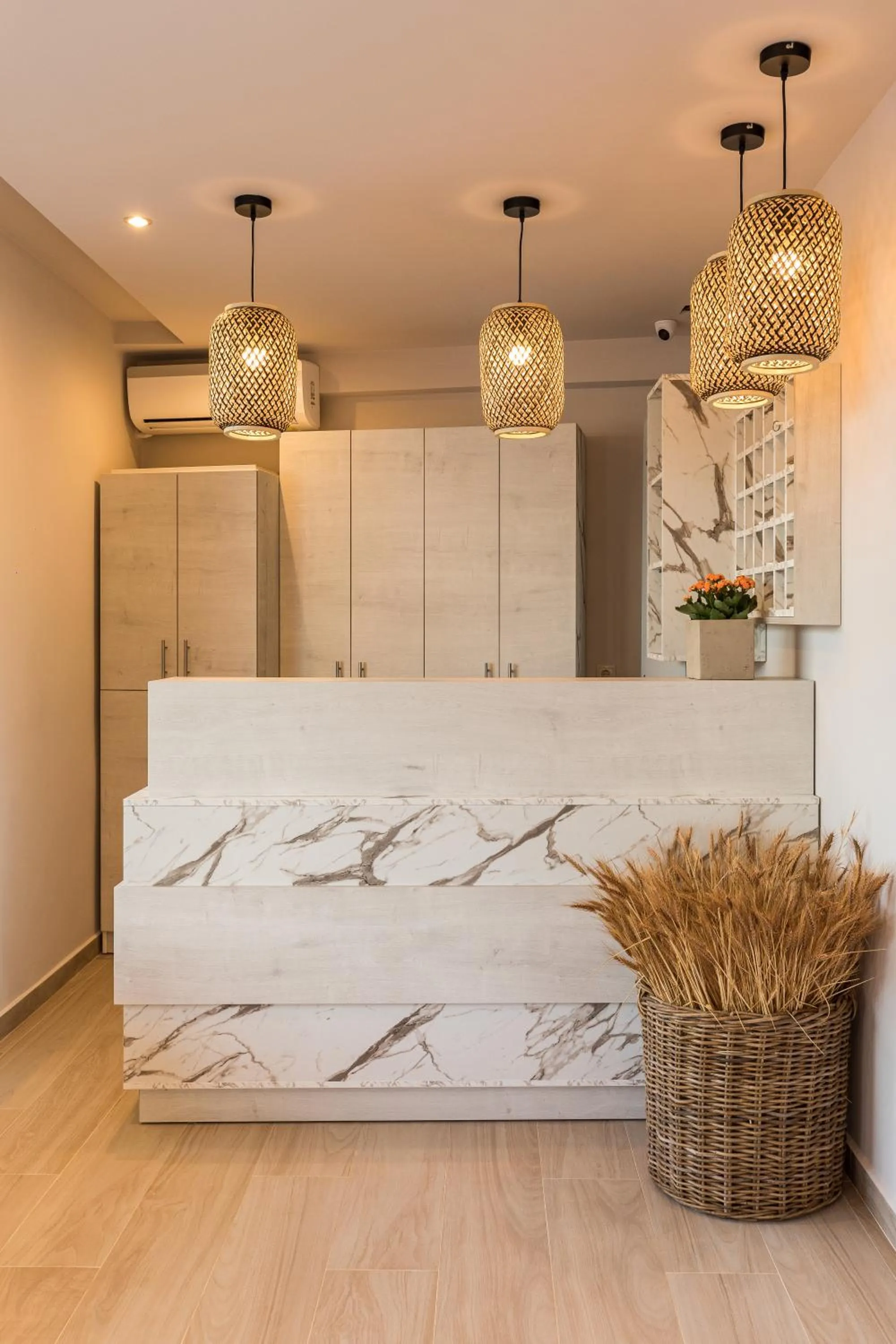 Lobby or reception in Makris Luxury Rooms