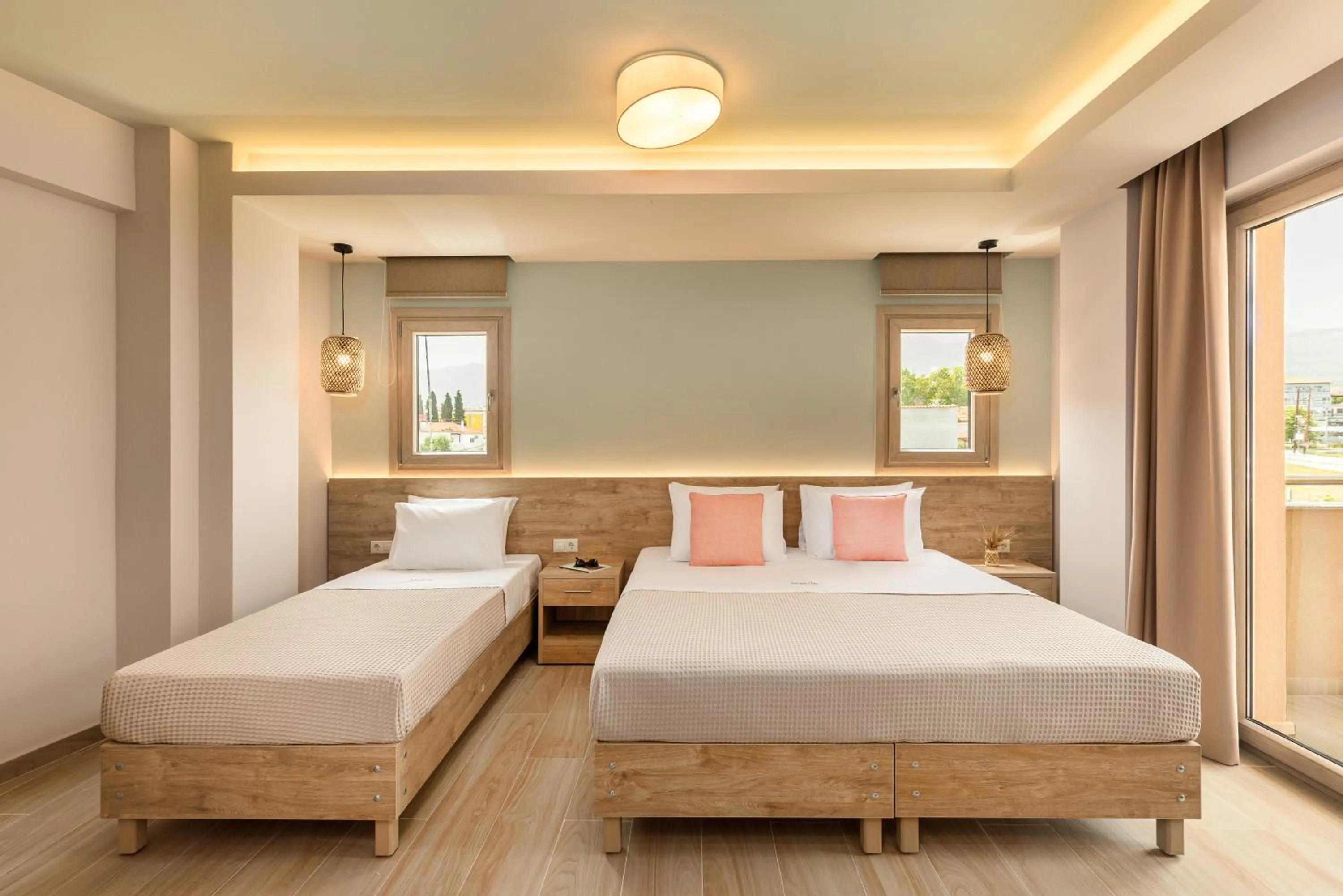 Bedroom, Bed in Makris Luxury Rooms