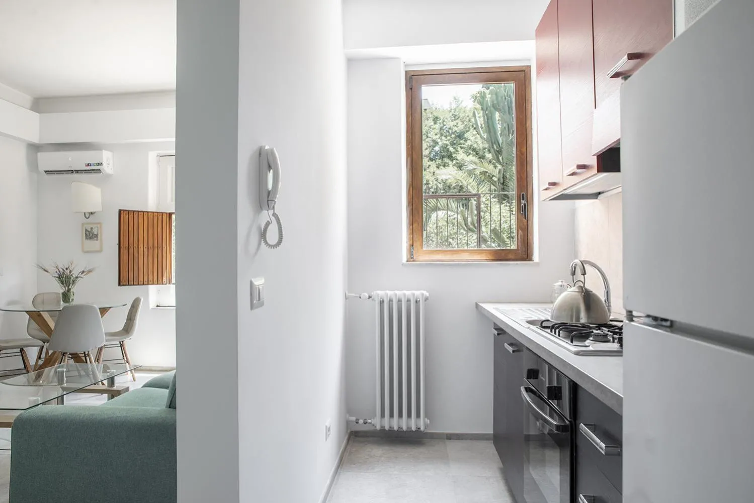 Kitchen or kitchenette in Euphorbia Apartment by Wonderful Italy