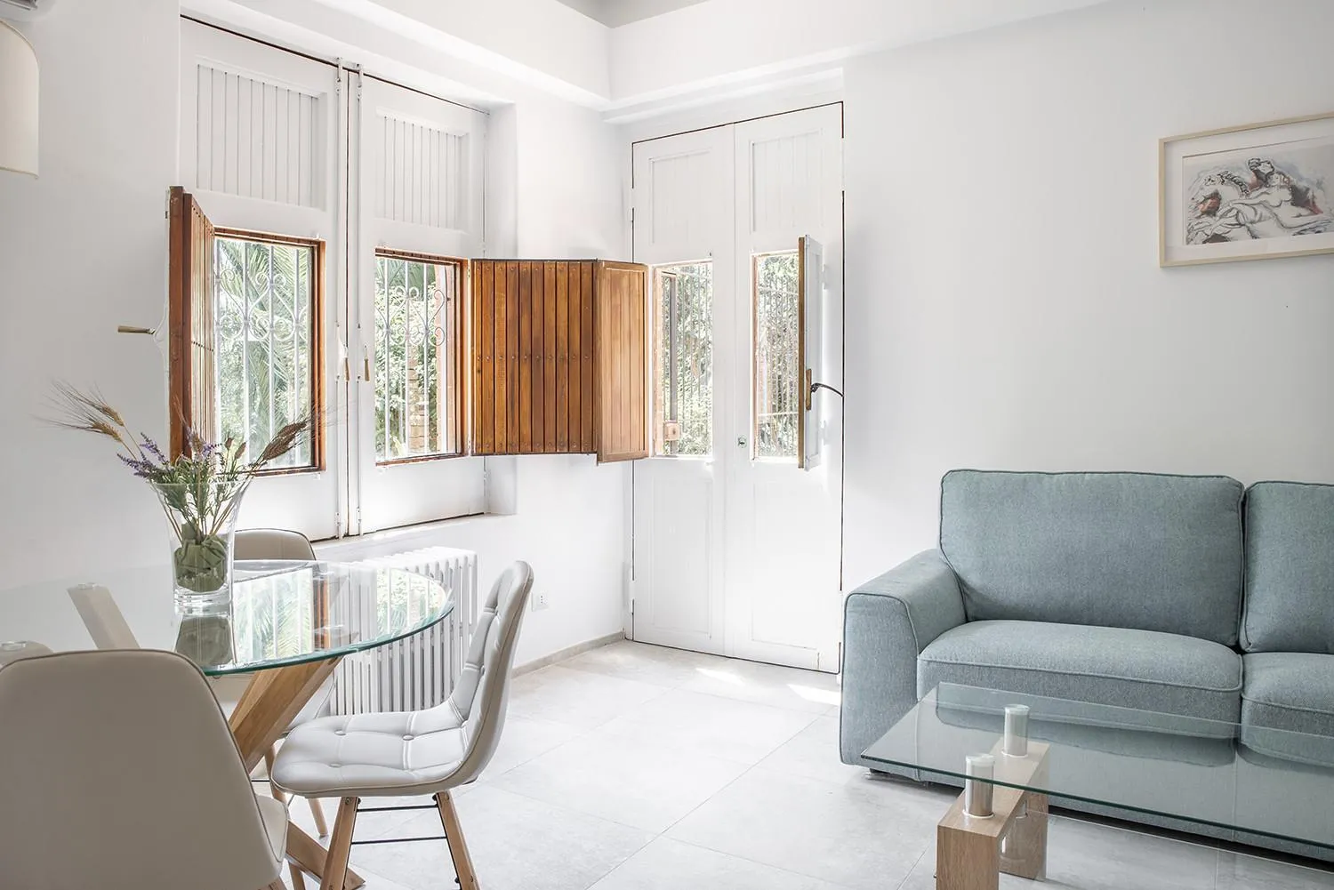 Communal lounge/ TV room in Euphorbia Apartment by Wonderful Italy