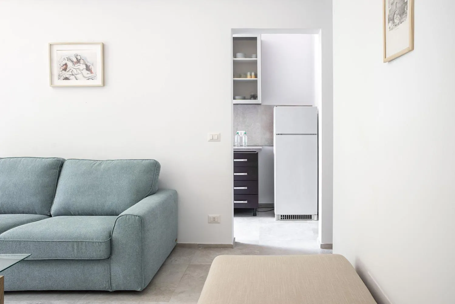 Communal lounge/ TV room in Euphorbia Apartment by Wonderful Italy