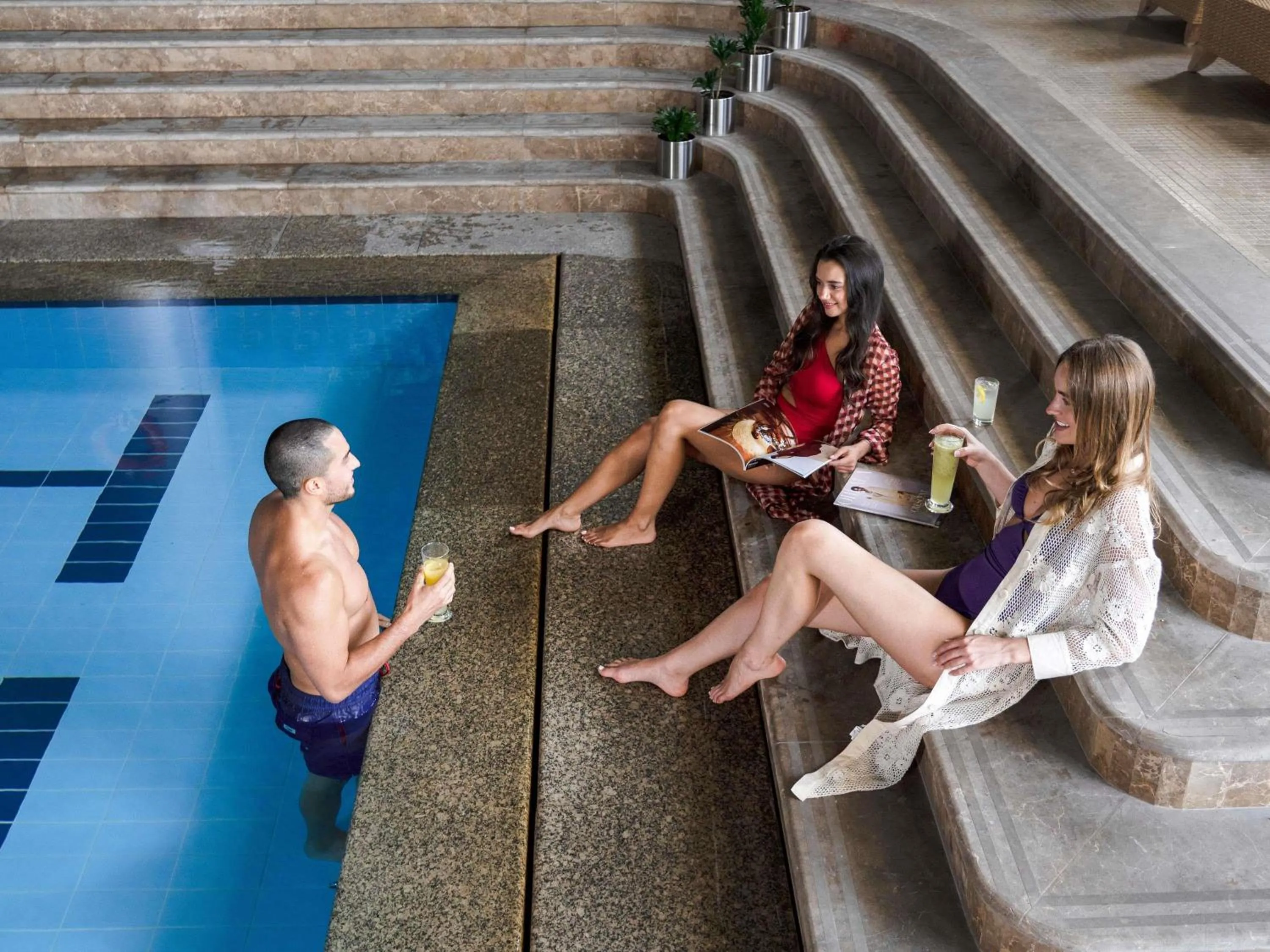 Spa and wellness centre/facilities in La Cigale Hotel Managed by Accor