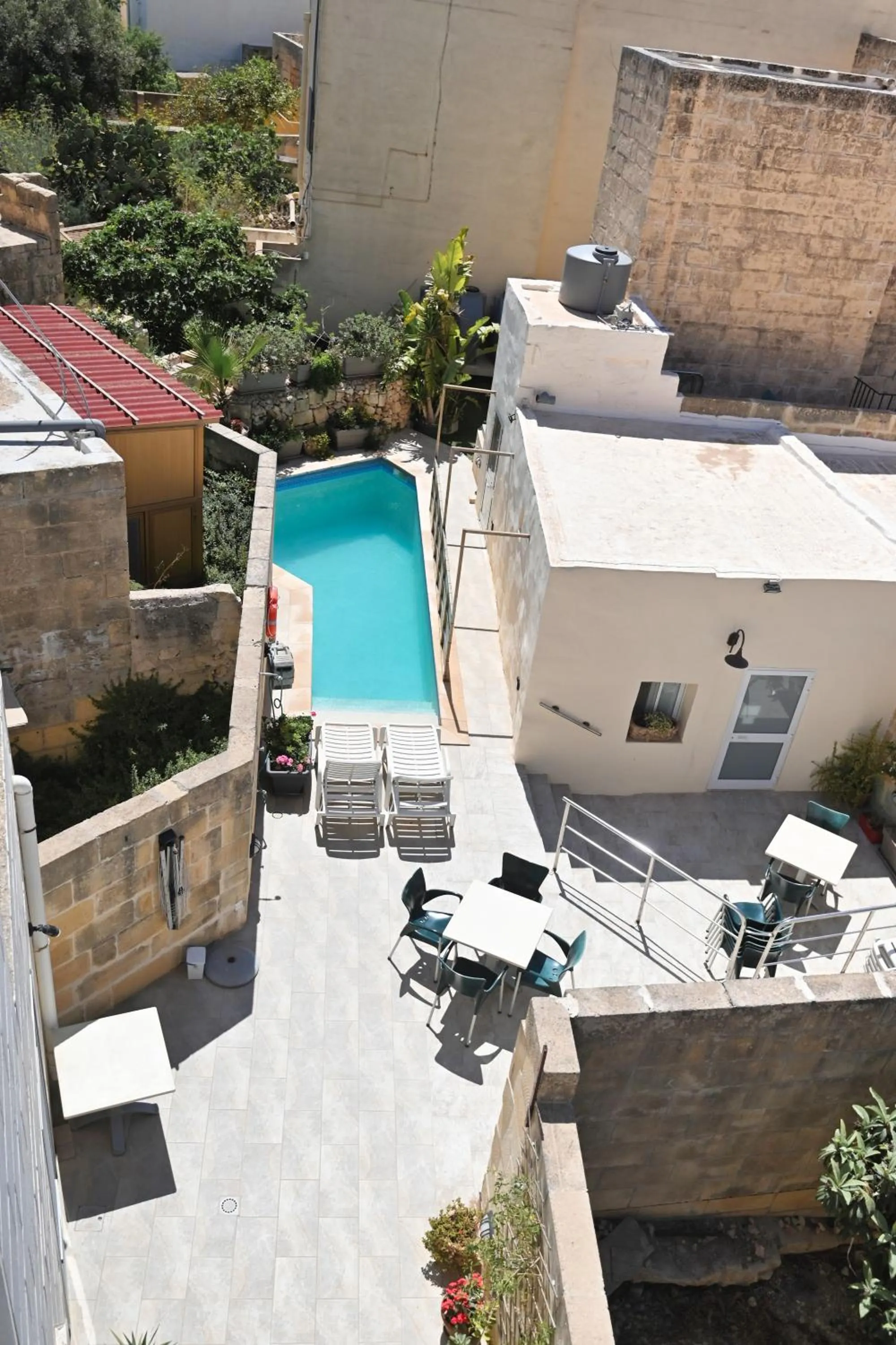 Patio in The Cloisters Bed And Breakfast