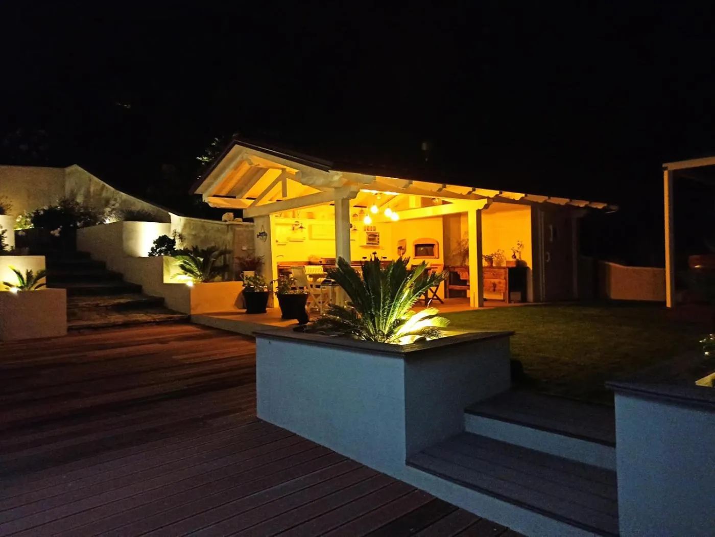 Patio in The Lake House