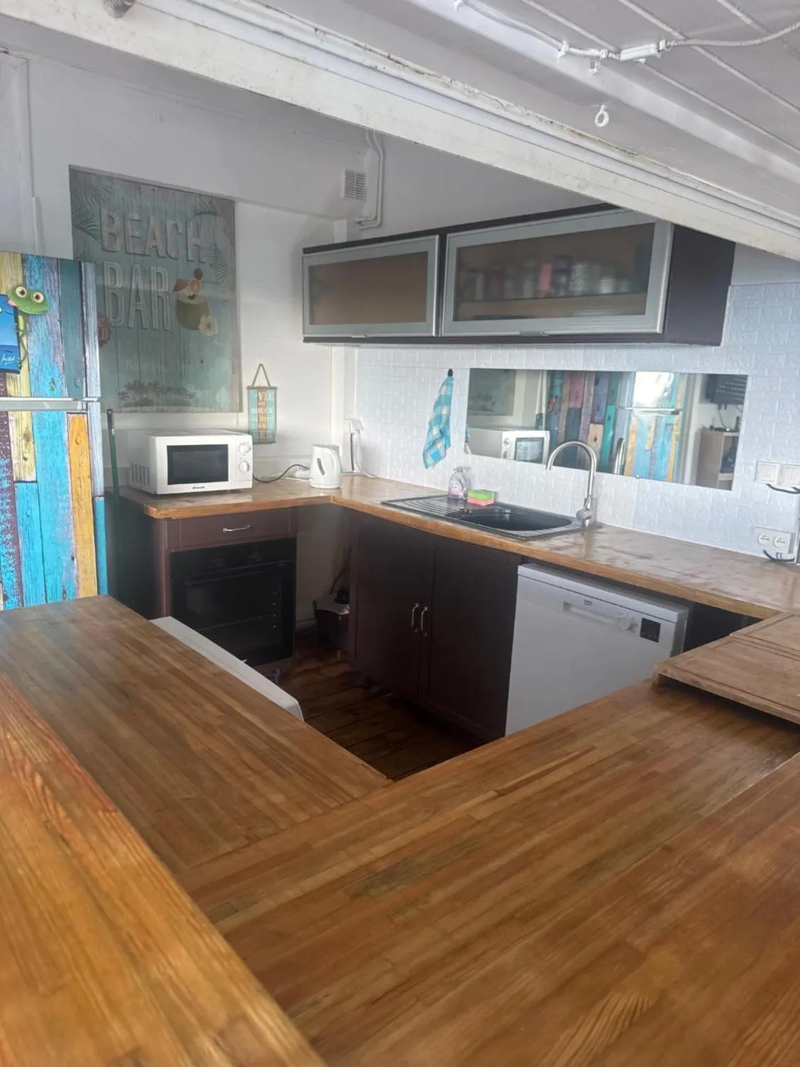 Kitchen or kitchenette in TI PARADI VUE MER