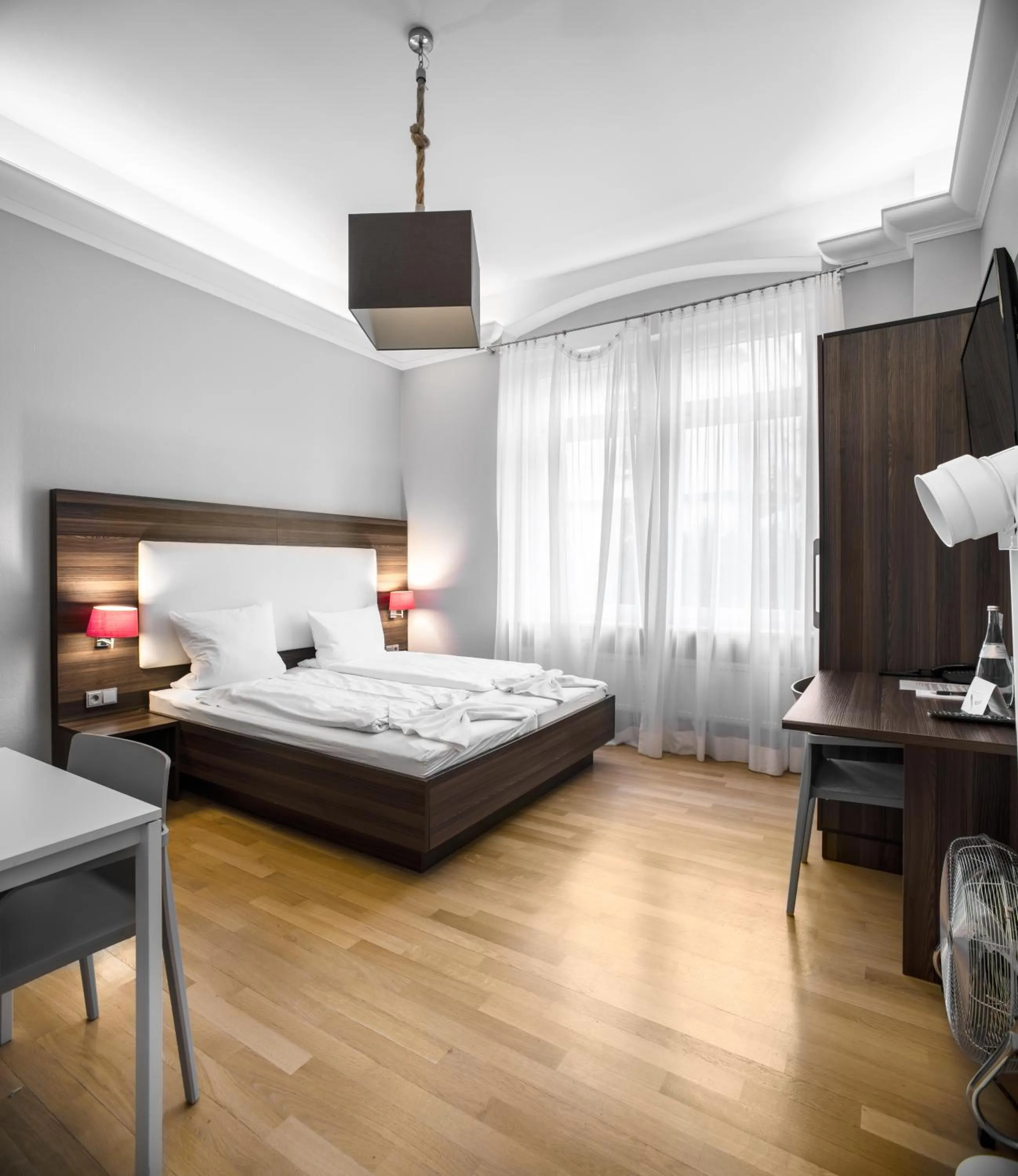 Bed in BoardingWorld Heidelberg