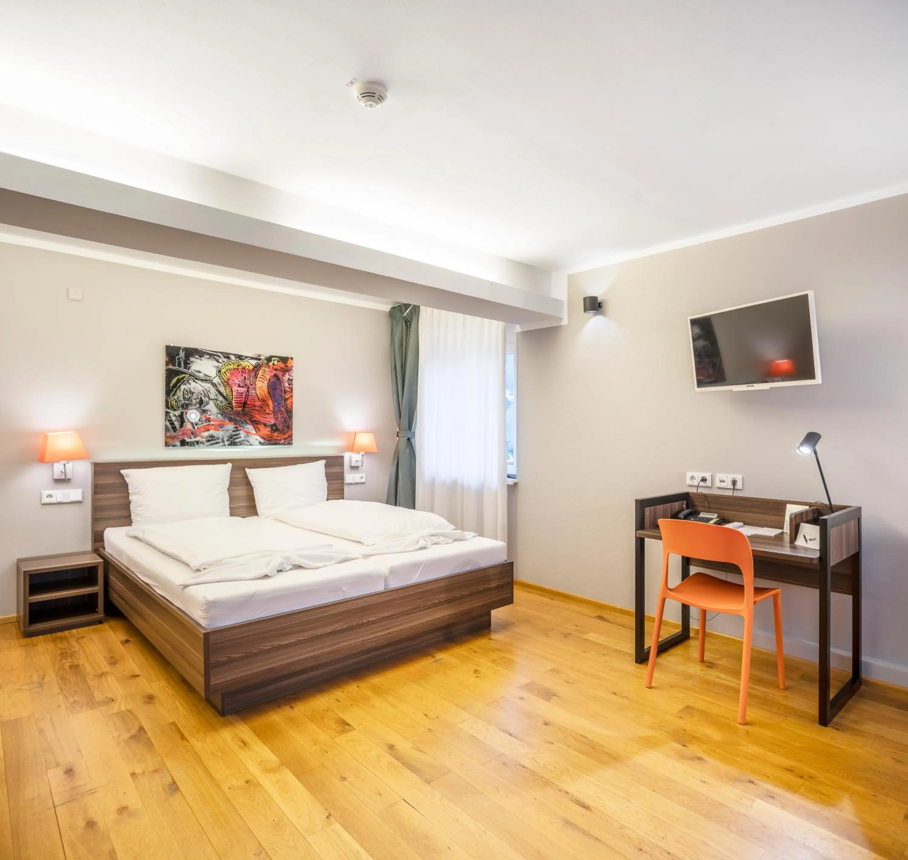 Photo of the whole room, Bed in BoardingWorld Heidelberg