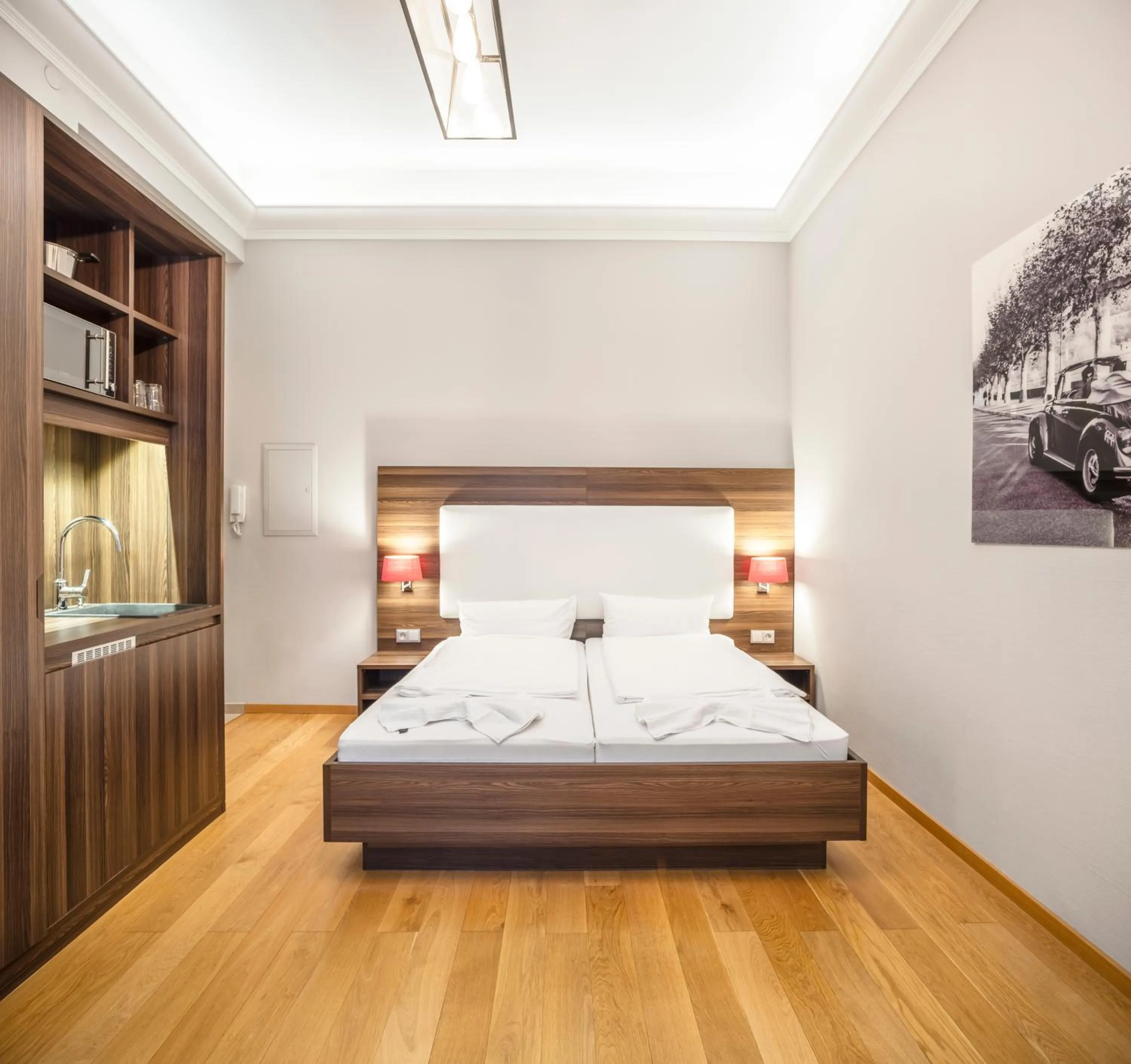 Photo of the whole room, Bed in BoardingWorld Heidelberg