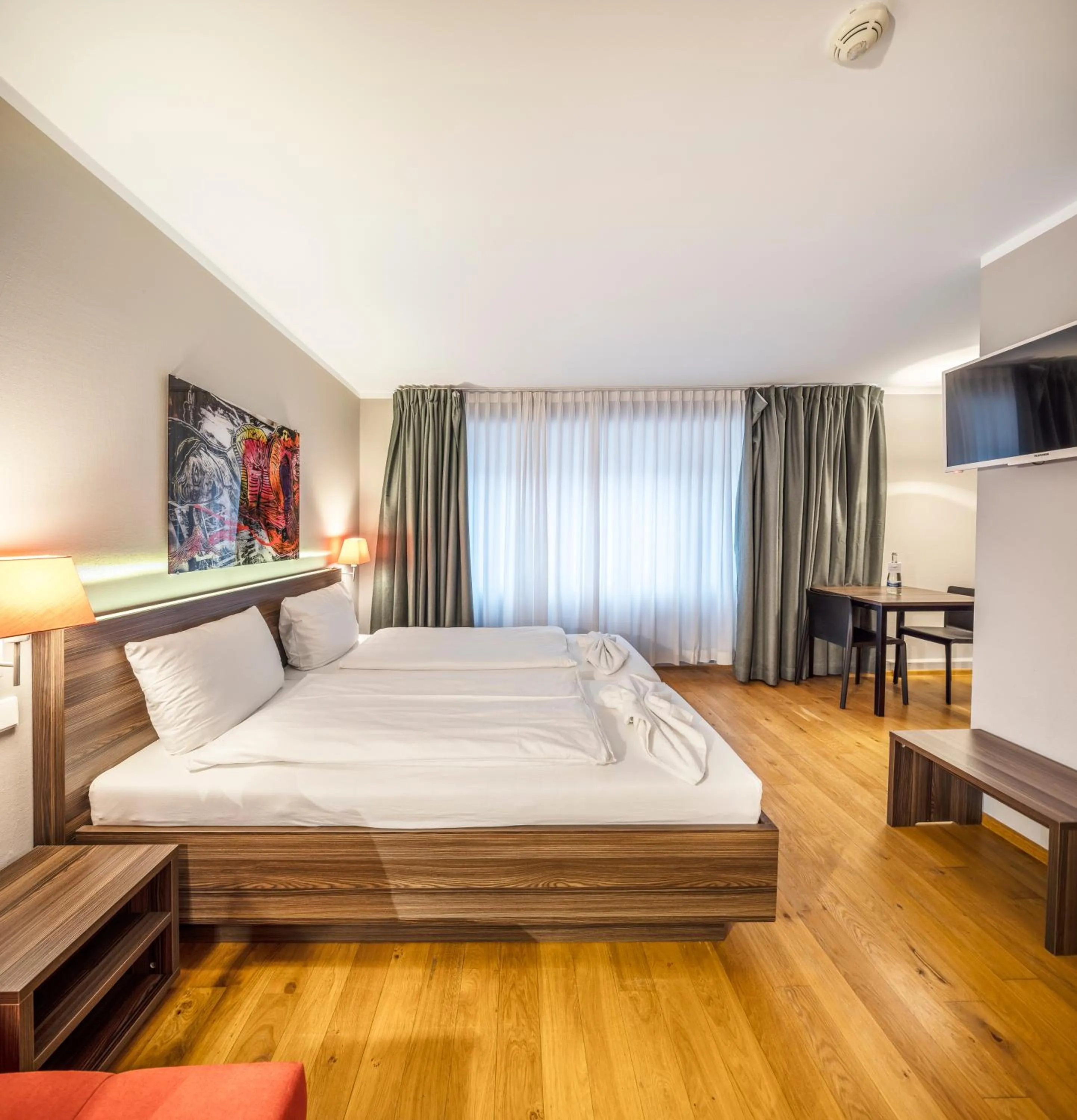 Photo of the whole room, Bed in BoardingWorld Heidelberg