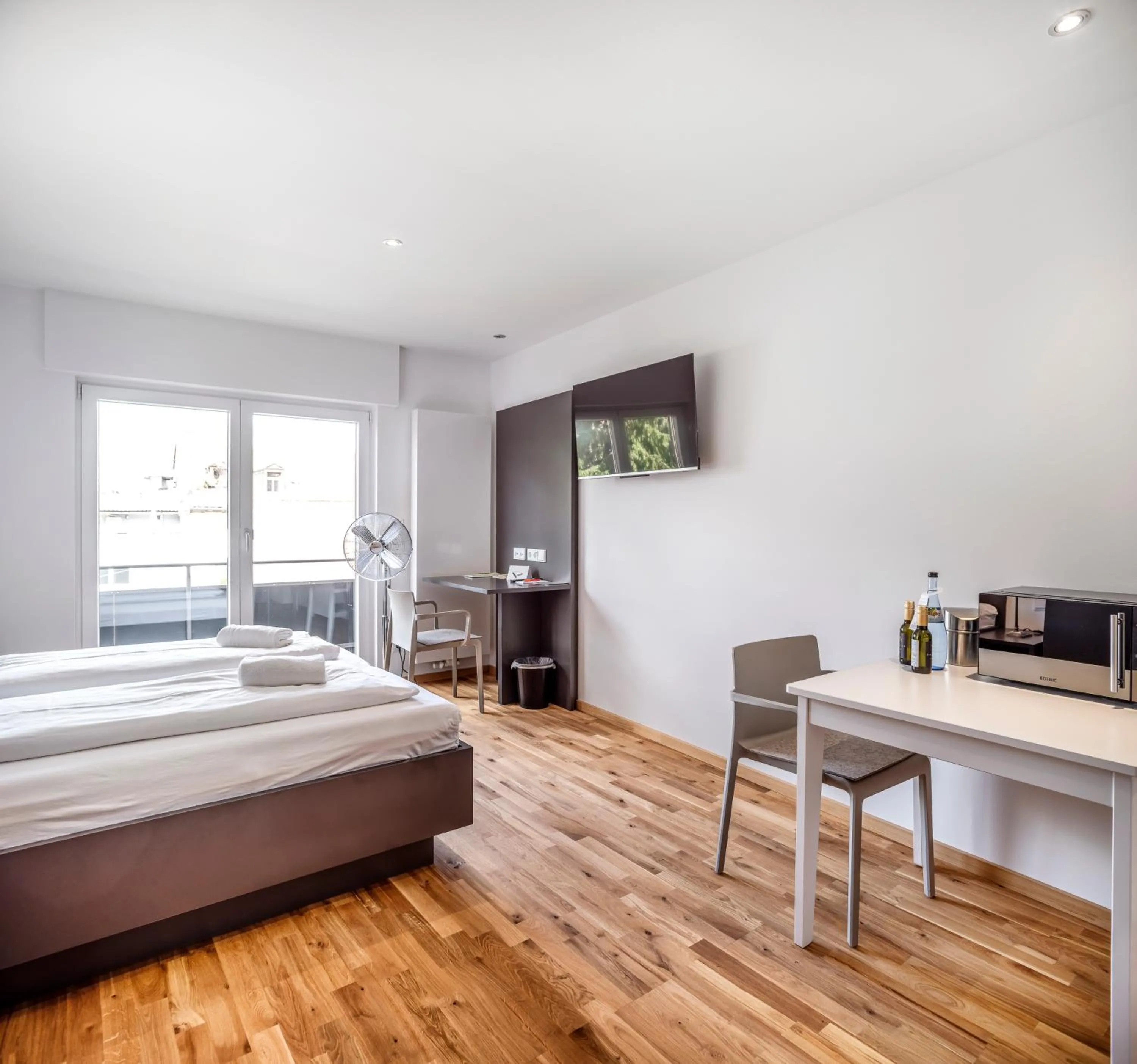 Bedroom, Bed in BoardingWorld Heidelberg