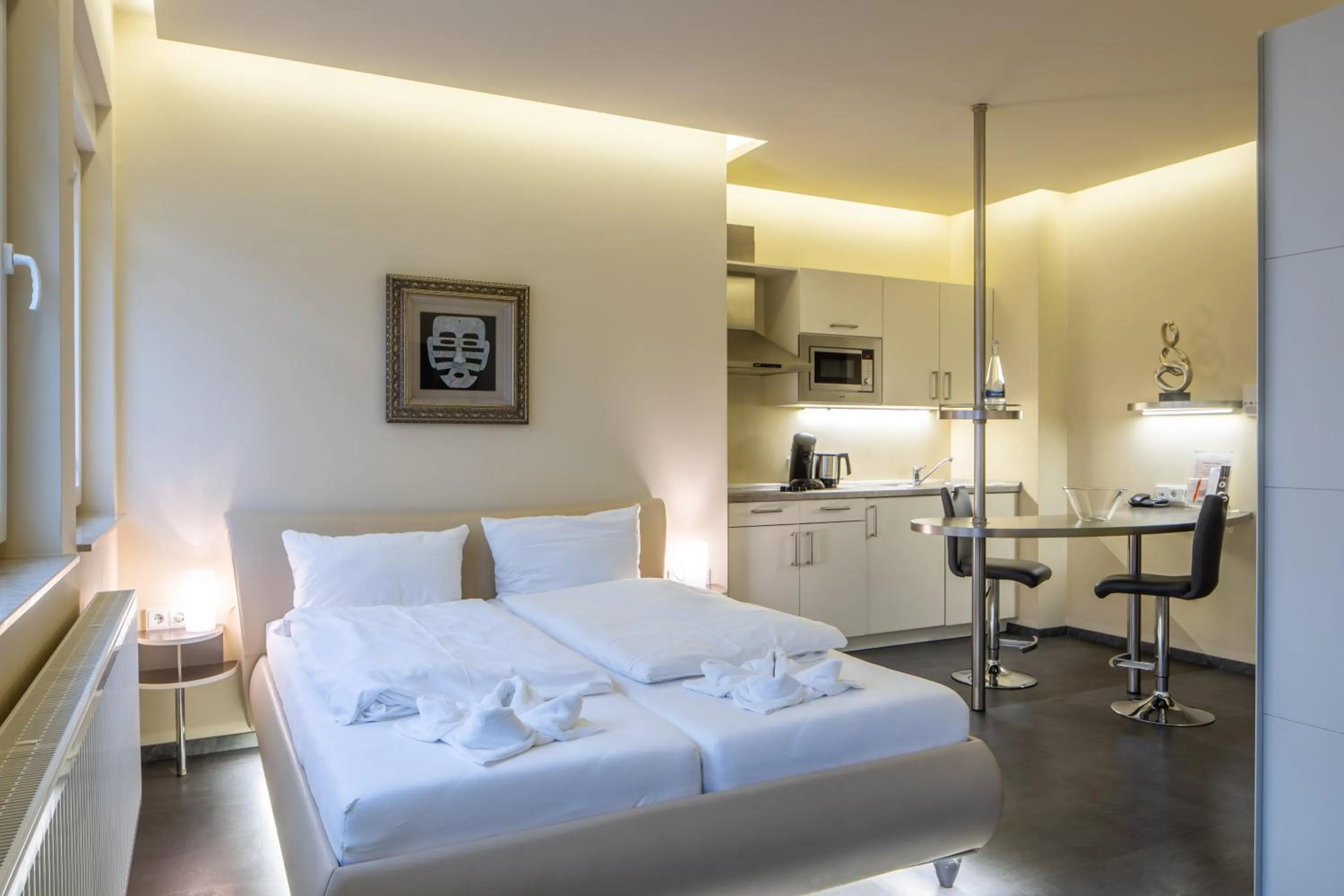 Photo of the whole room, Bed in BoardingWorld Heidelberg