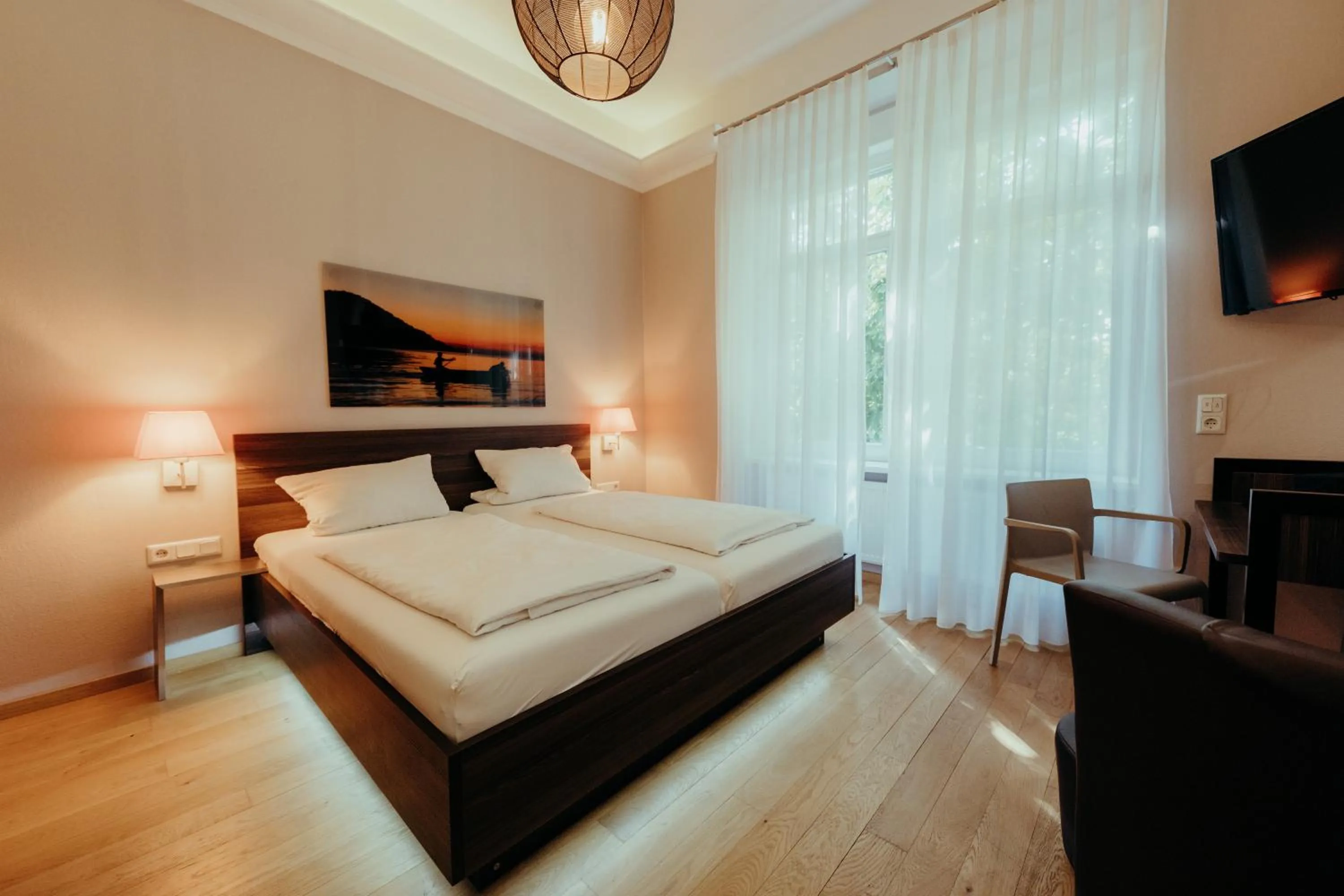 Photo of the whole room, Bed in BoardingWorld Heidelberg