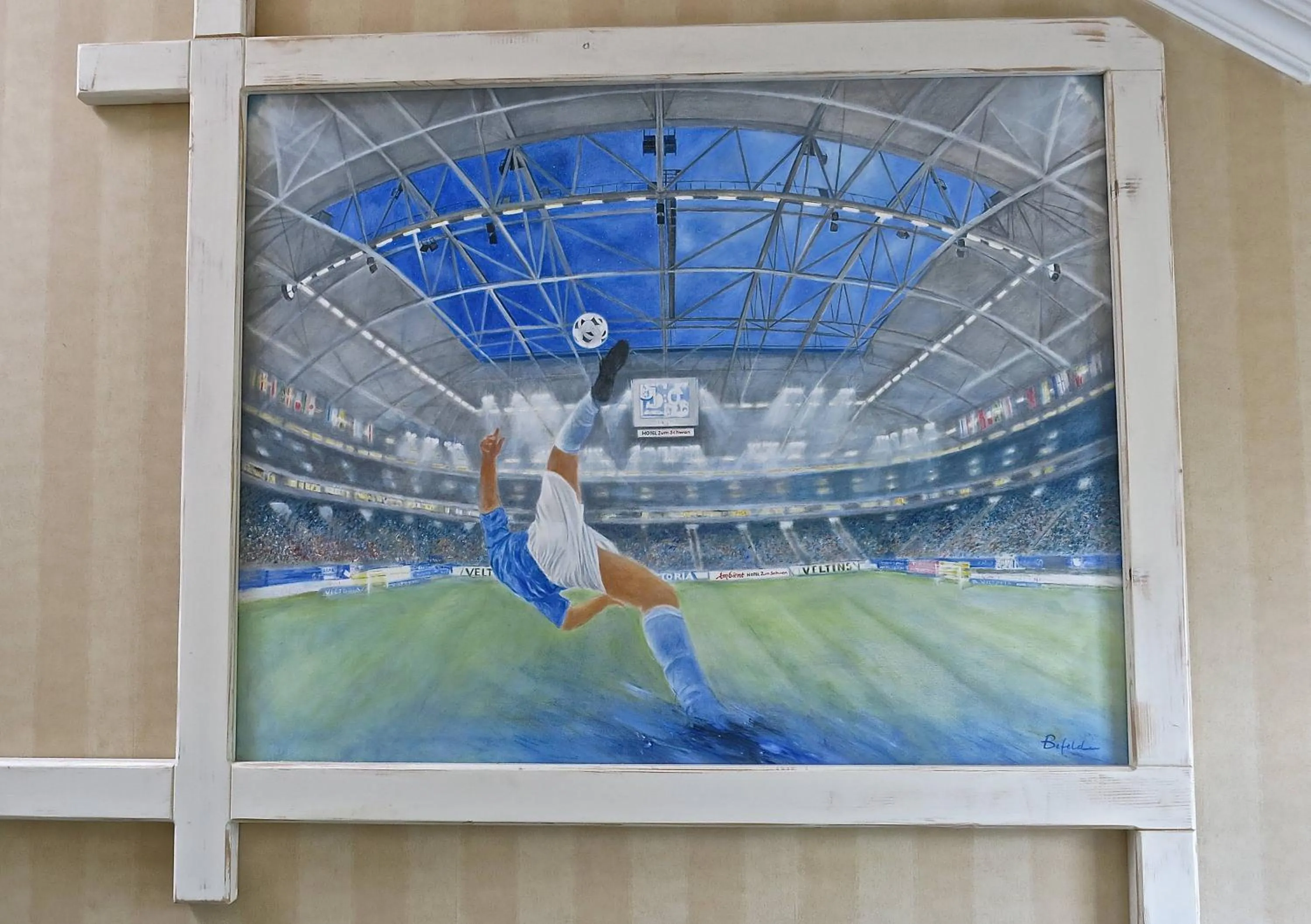 Decorative detail in Ambient Hotel Zum Schwan