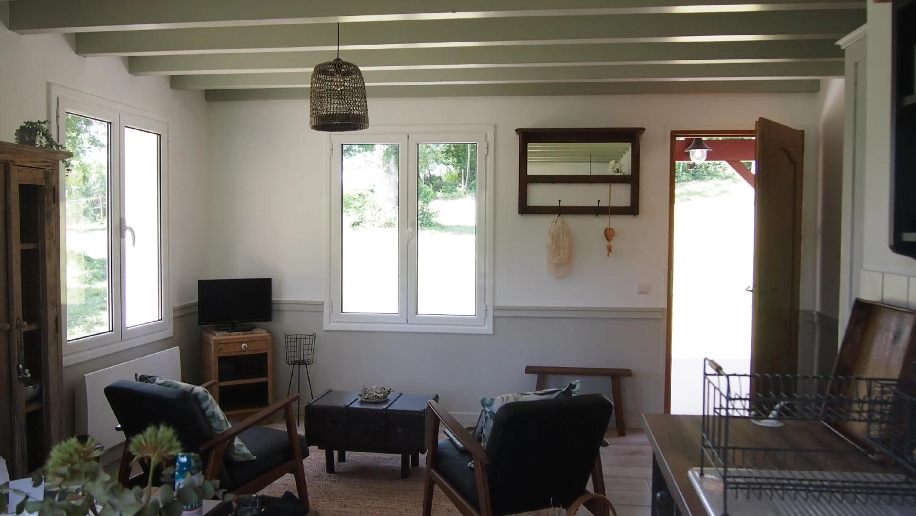 Living room in VILLA XARAN ERDIAN Gîte LA PETITE MAISON
