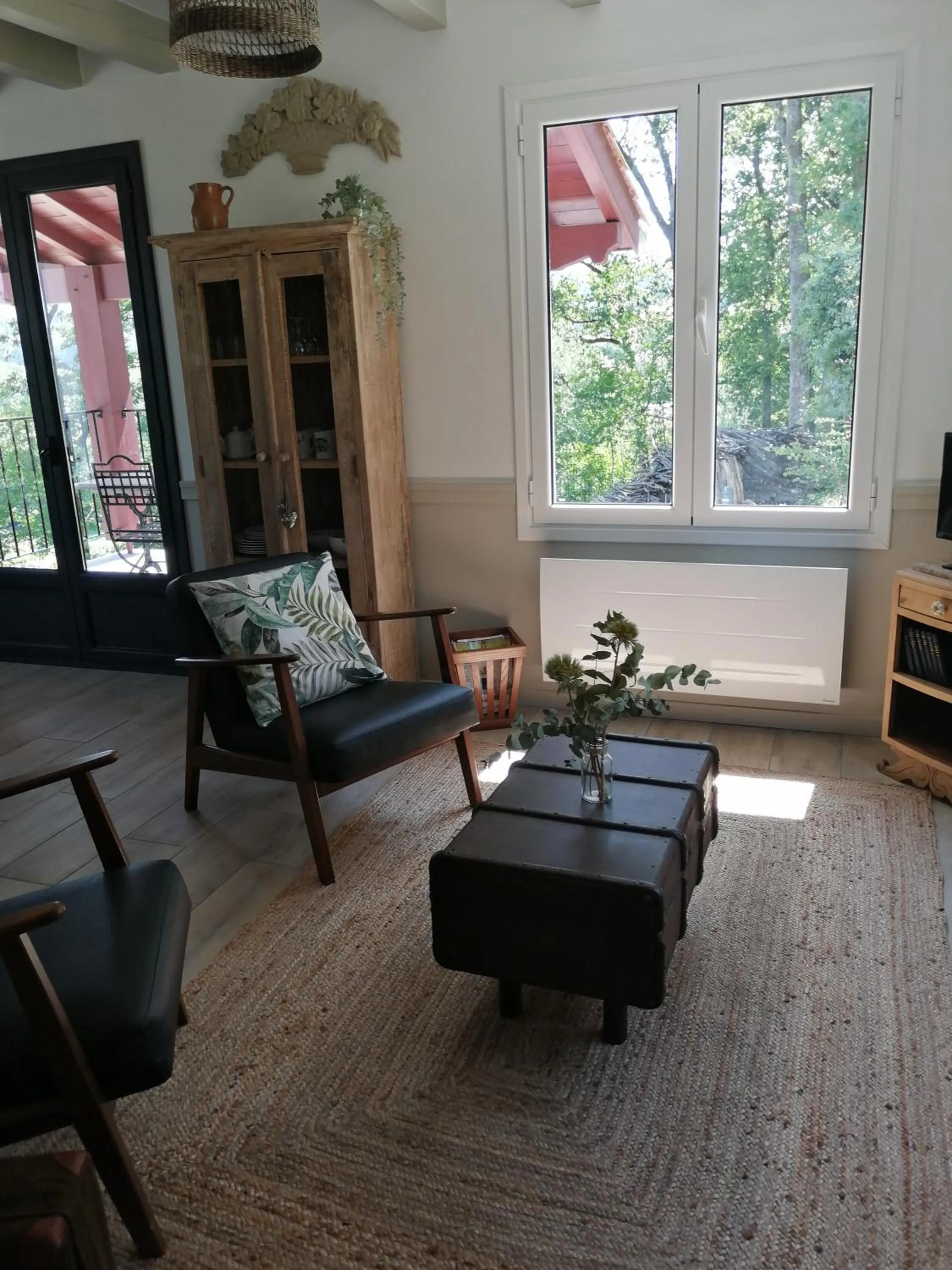 Living room in VILLA XARAN ERDIAN Gîte LA PETITE MAISON