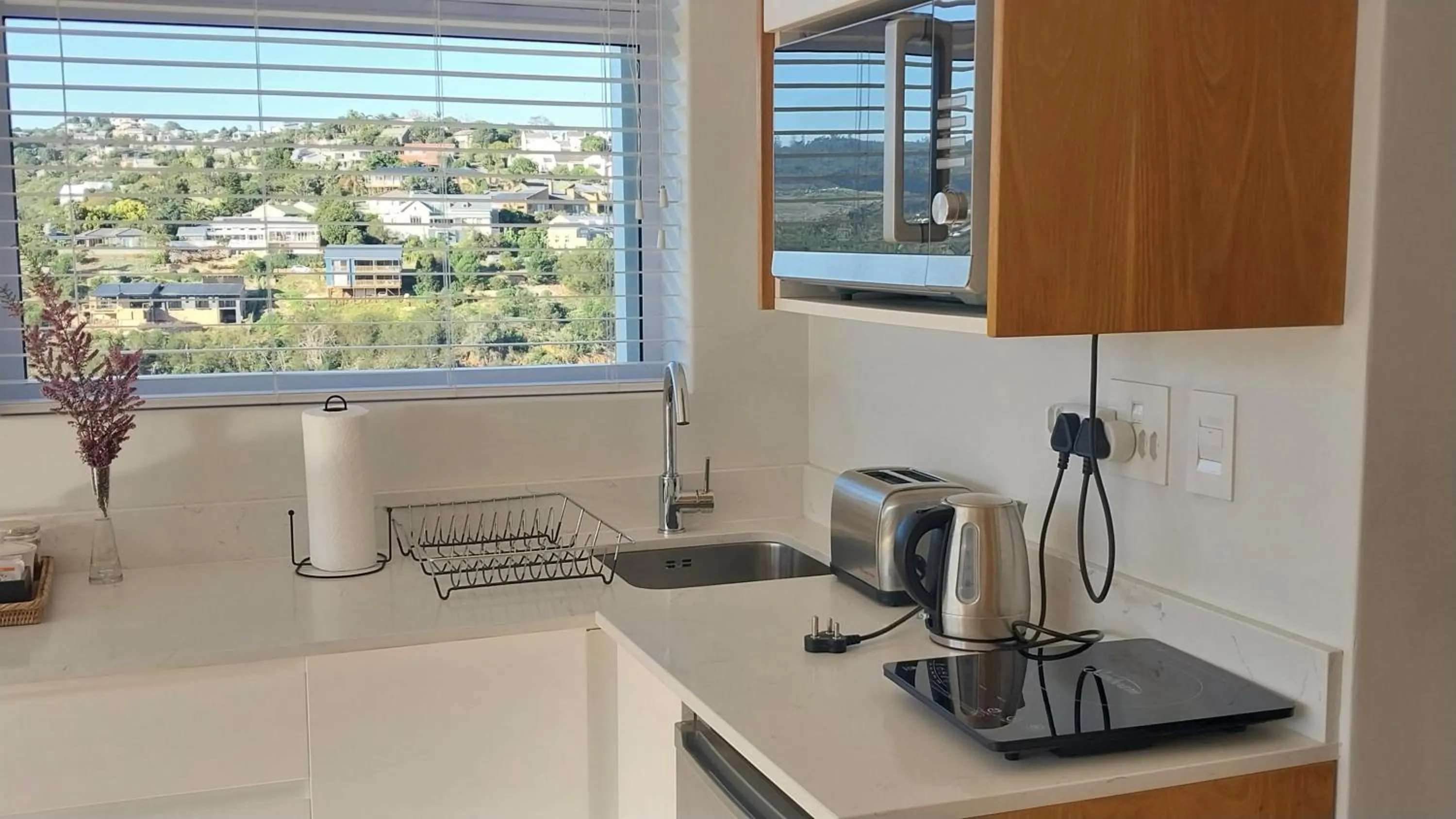 Coffee/tea facilities in Knysna Estate Lagoon - Garden Apartments- Secure Estate - off the grid