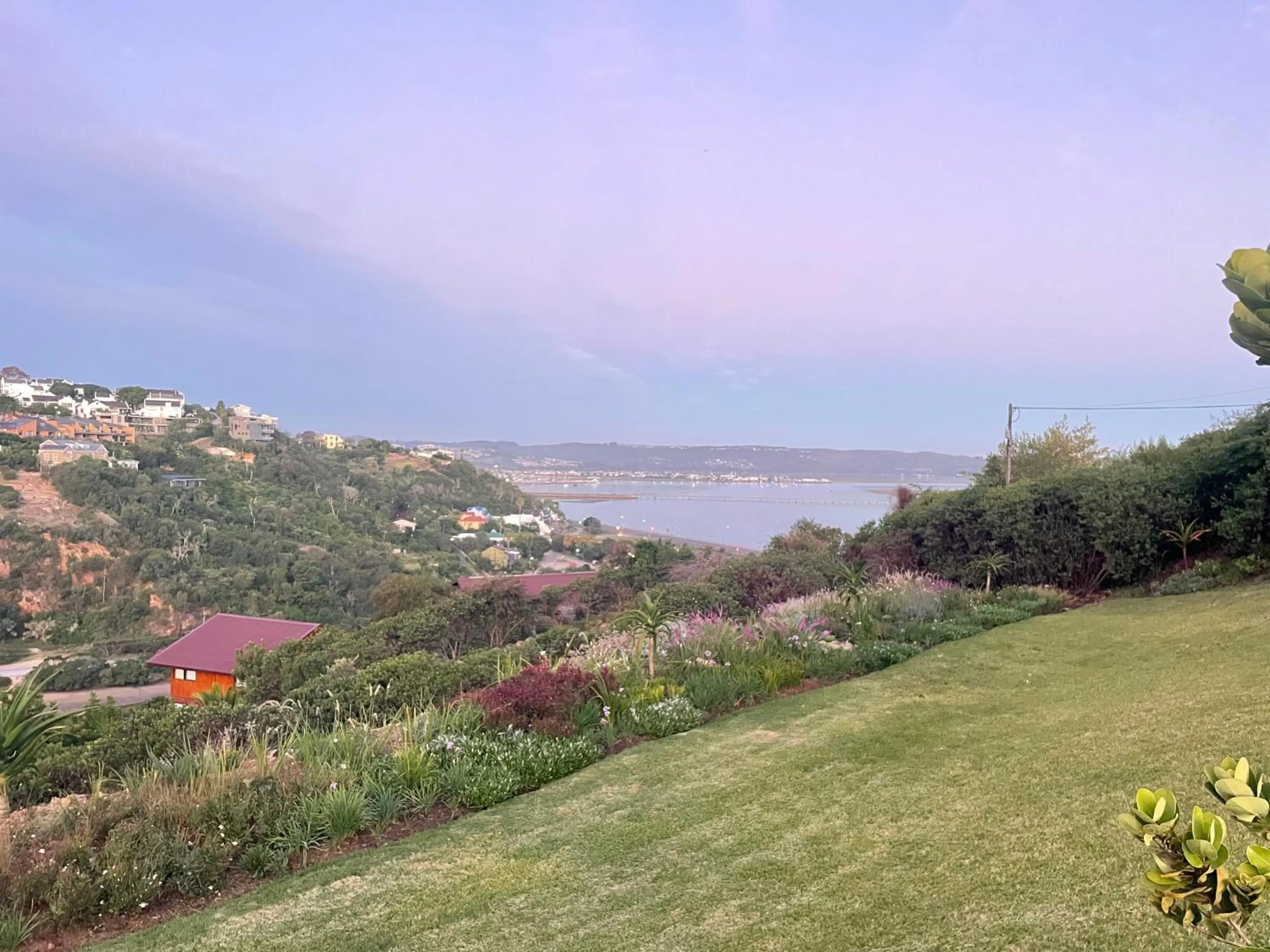 City view in Knysna Estate Lagoon - Garden Apartments- Secure Estate - off the grid