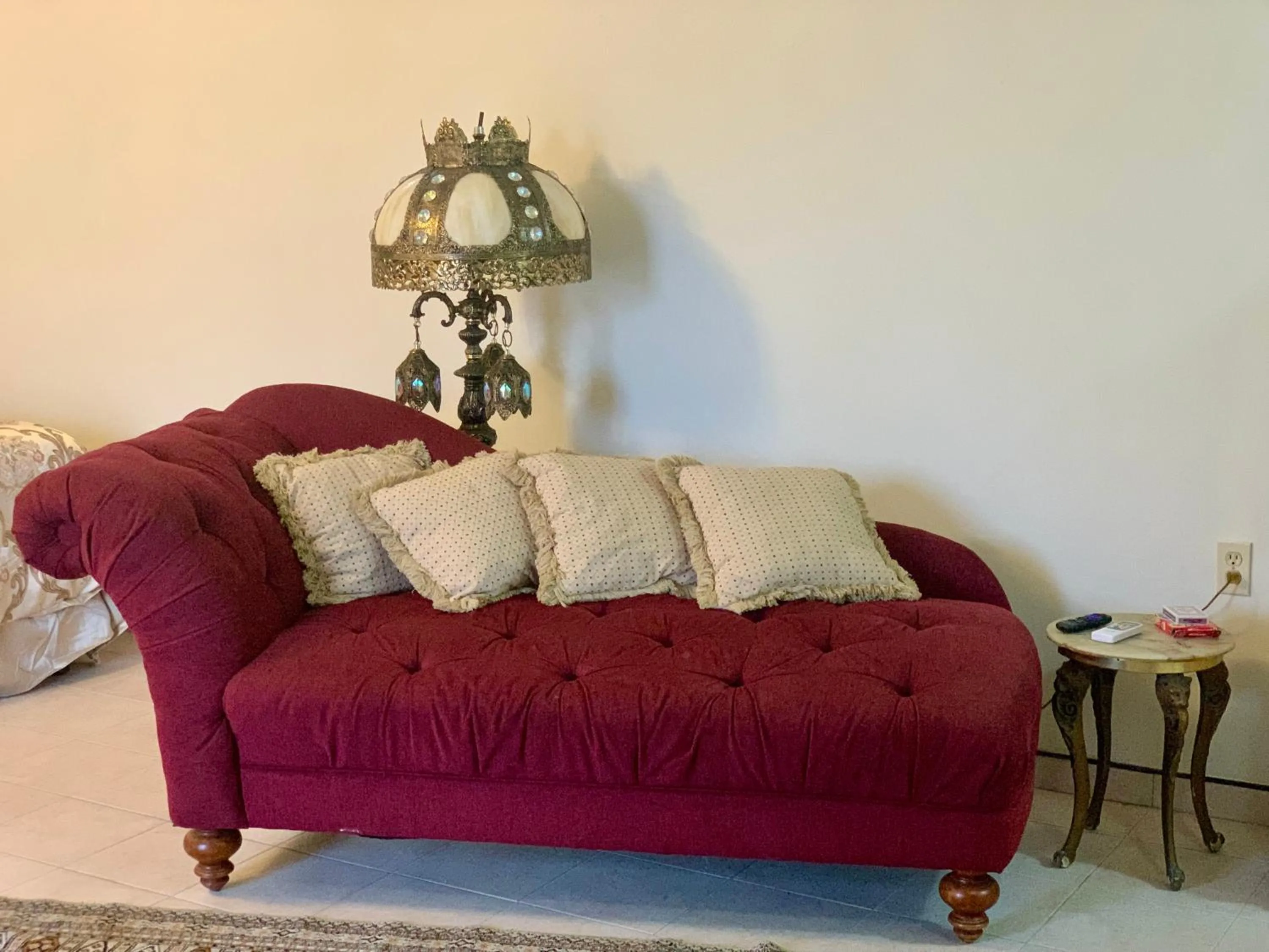 Seating area in Casa Almar