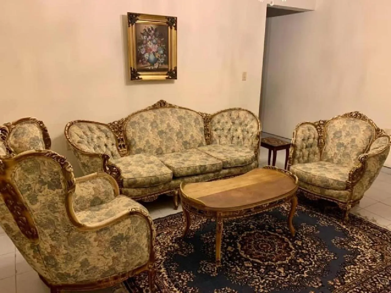 Seating area in Casa Almar