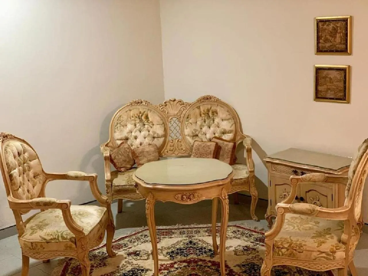 Seating area in Casa Almar