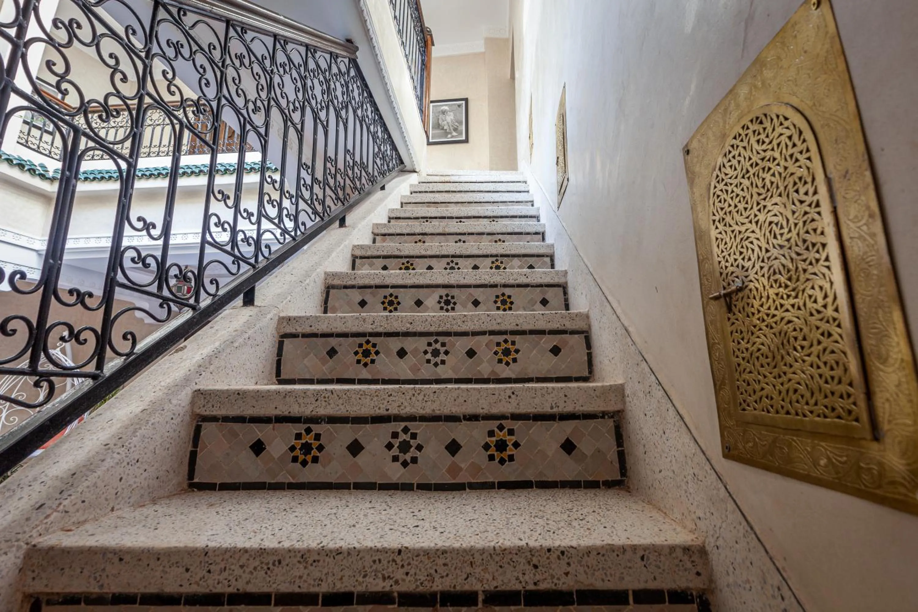 Facade/entrance in Riad Salman