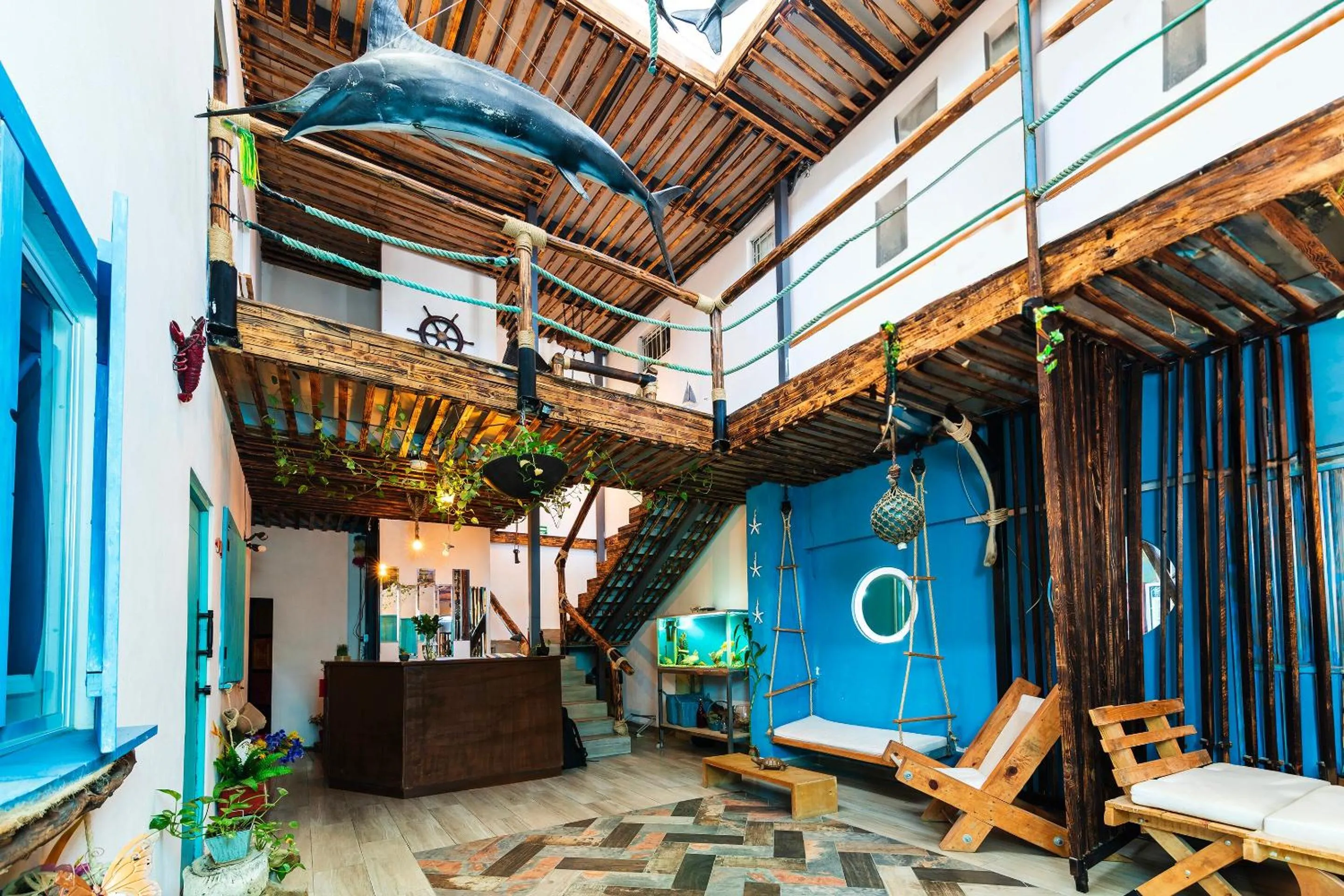 Lobby or reception in Capital O Posada Del Pescador, Los Cabos