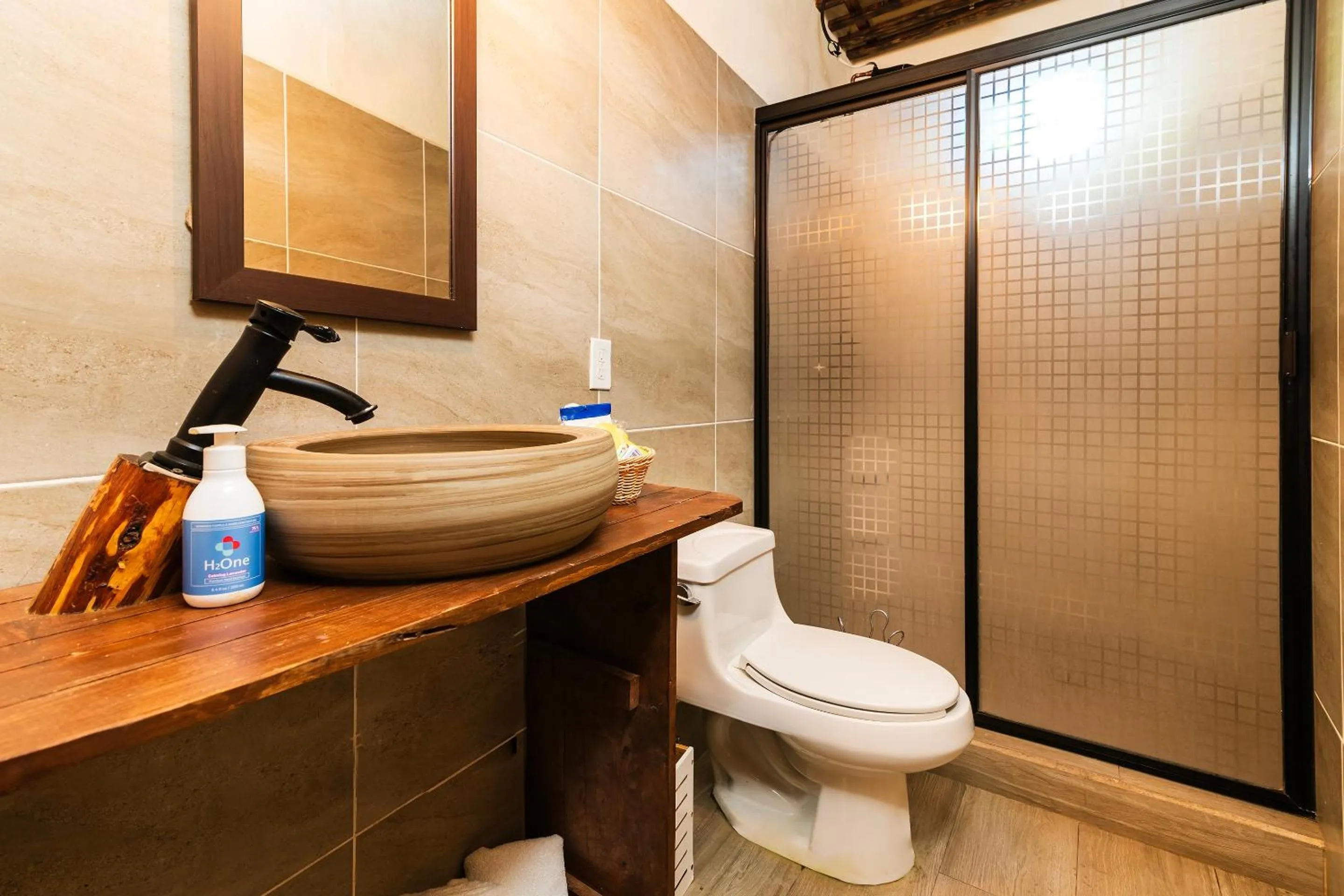 Bathroom in Capital O Posada Del Pescador, Los Cabos