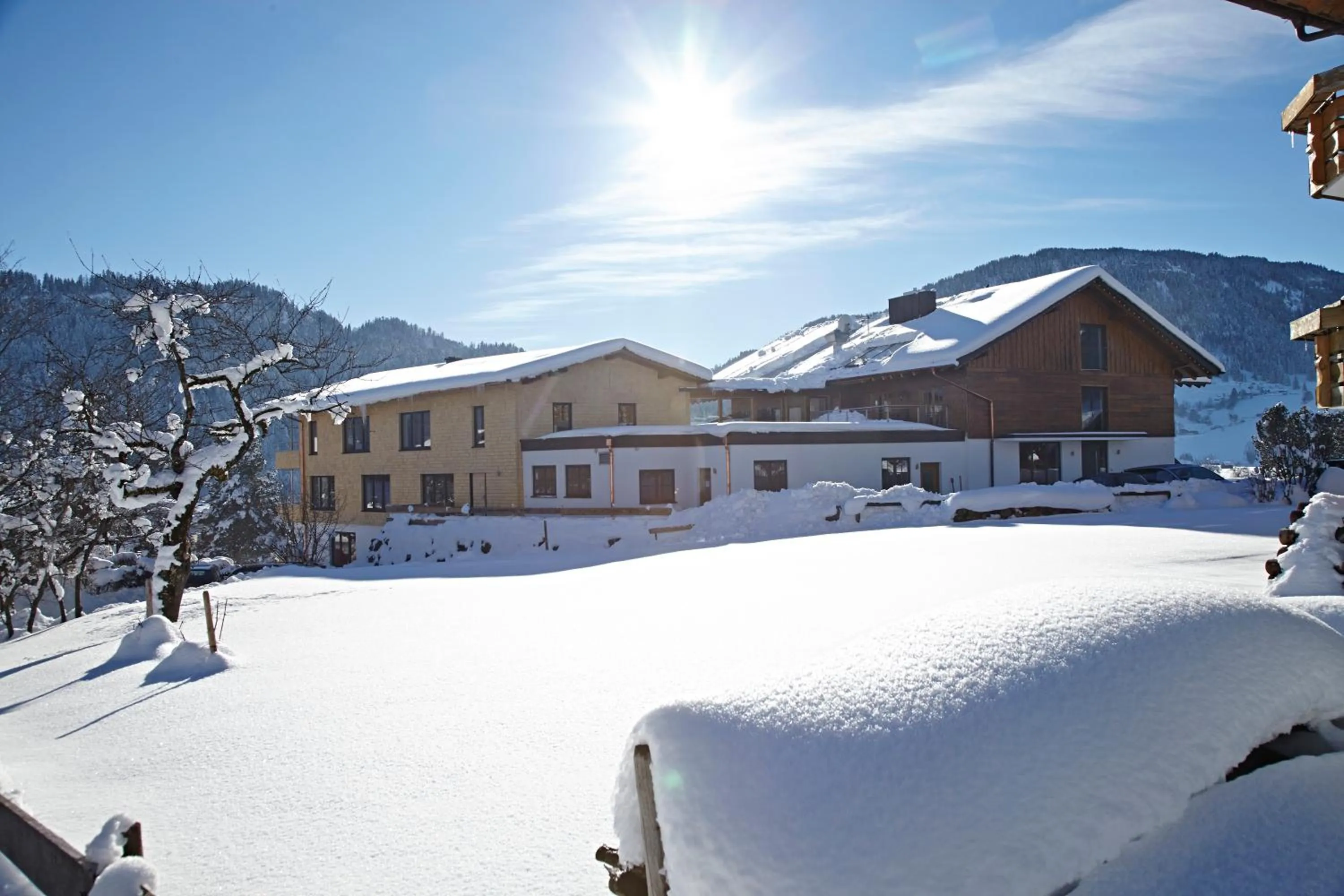 Winter in Hotel garni Oberdorfer Stuben