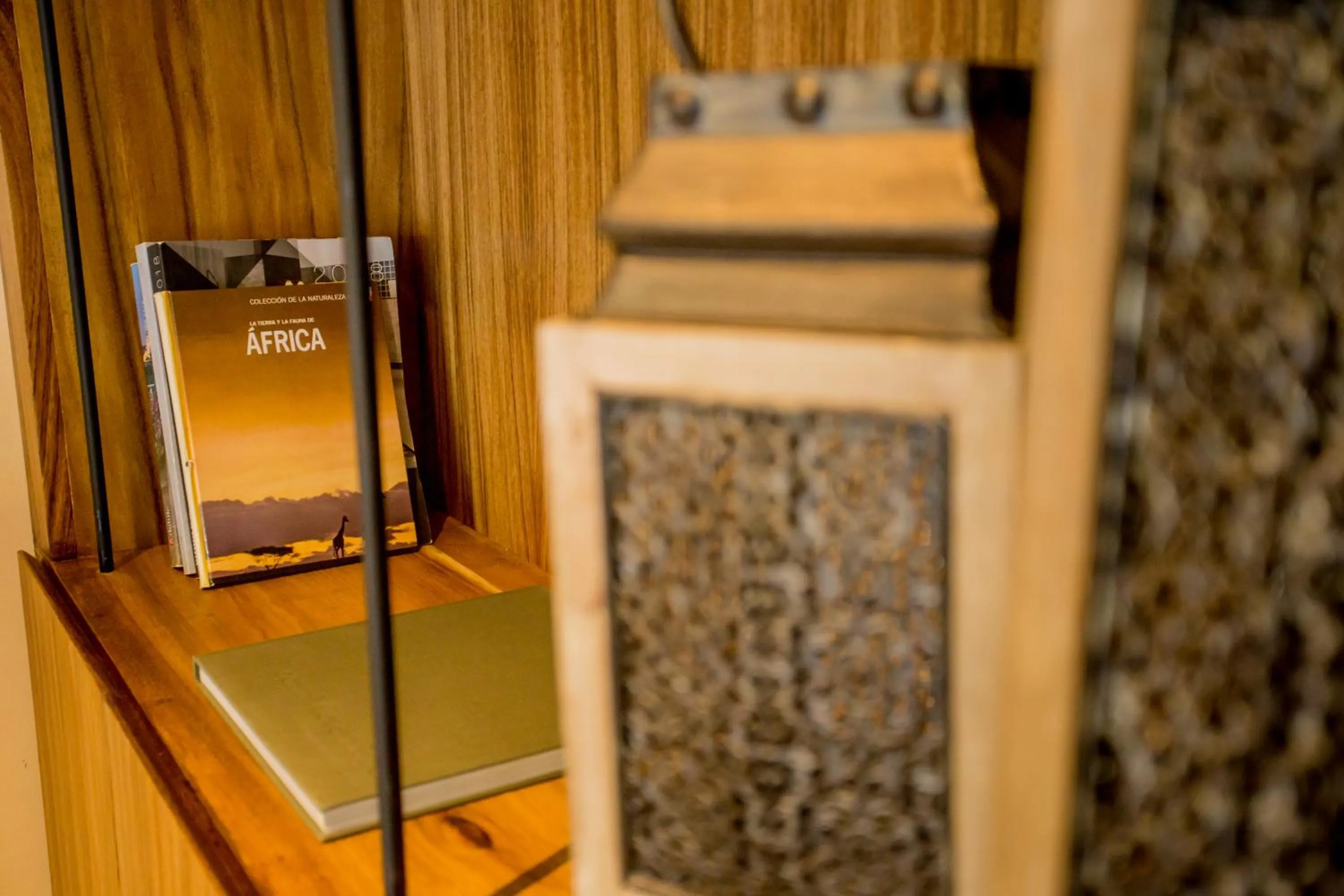 Library in Hotel Casa Bocana