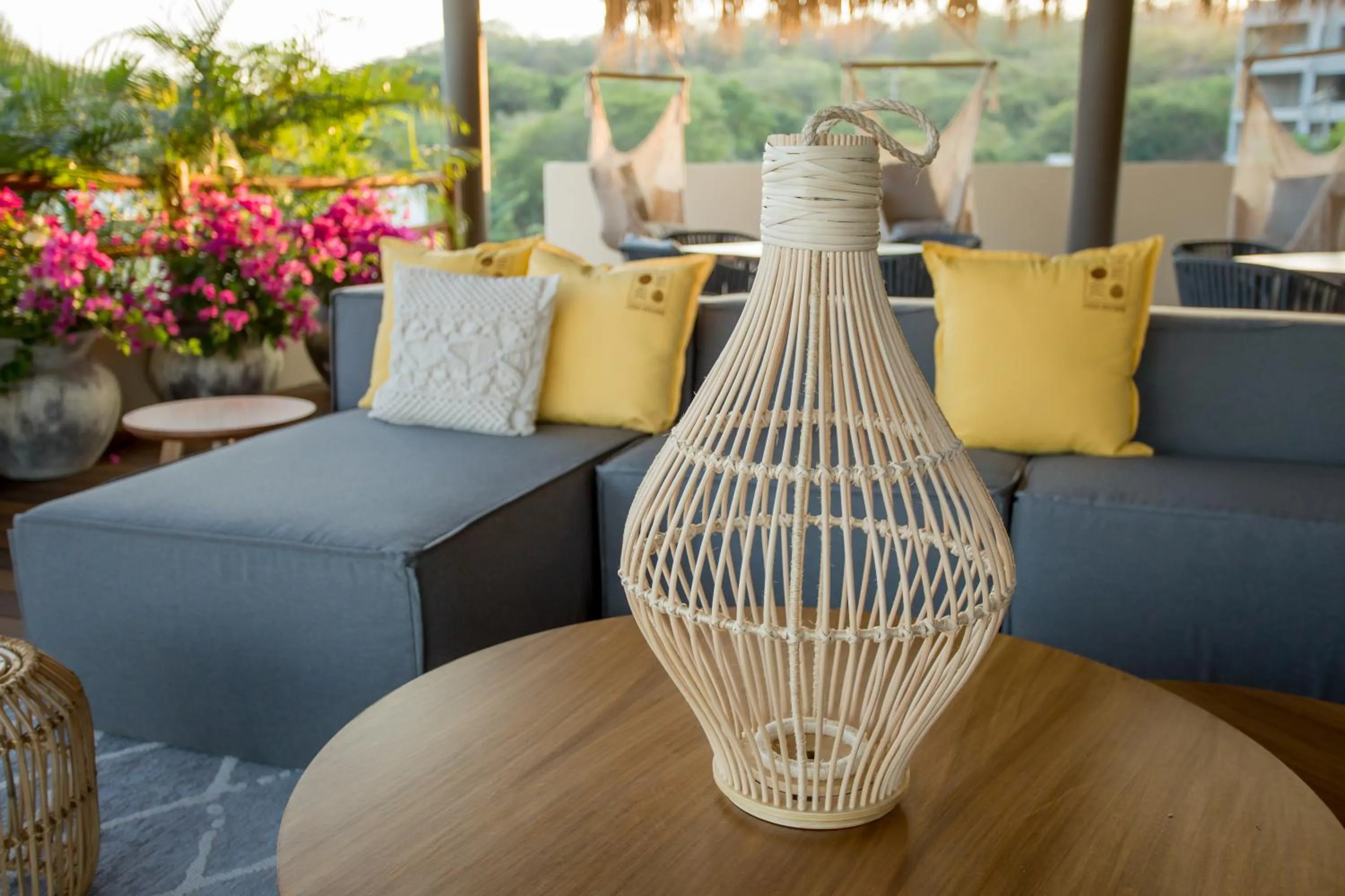 Decorative detail in Hotel Casa Bocana