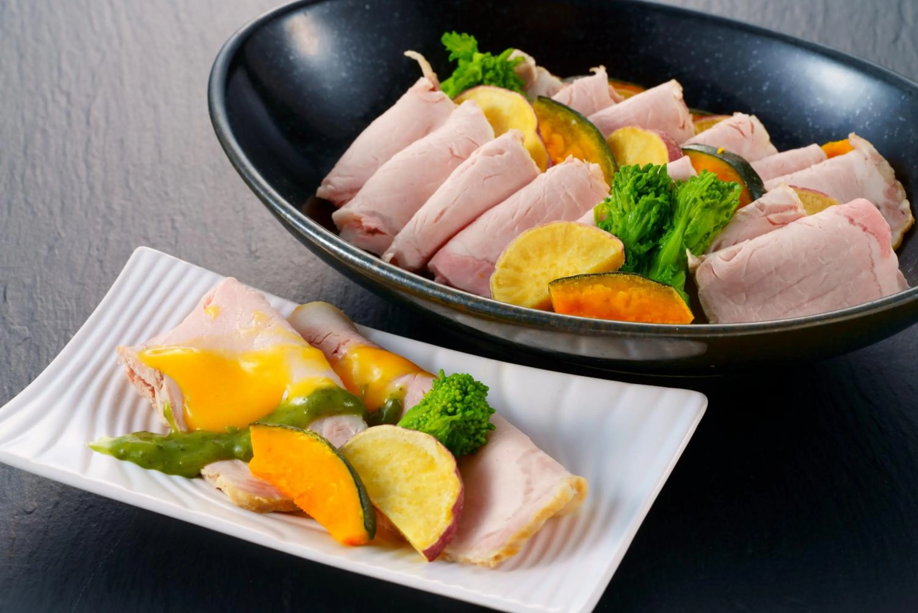 Dinner in Grandvrio Hotel Beppuwan Wakura - ROUTE INN HOTELS -