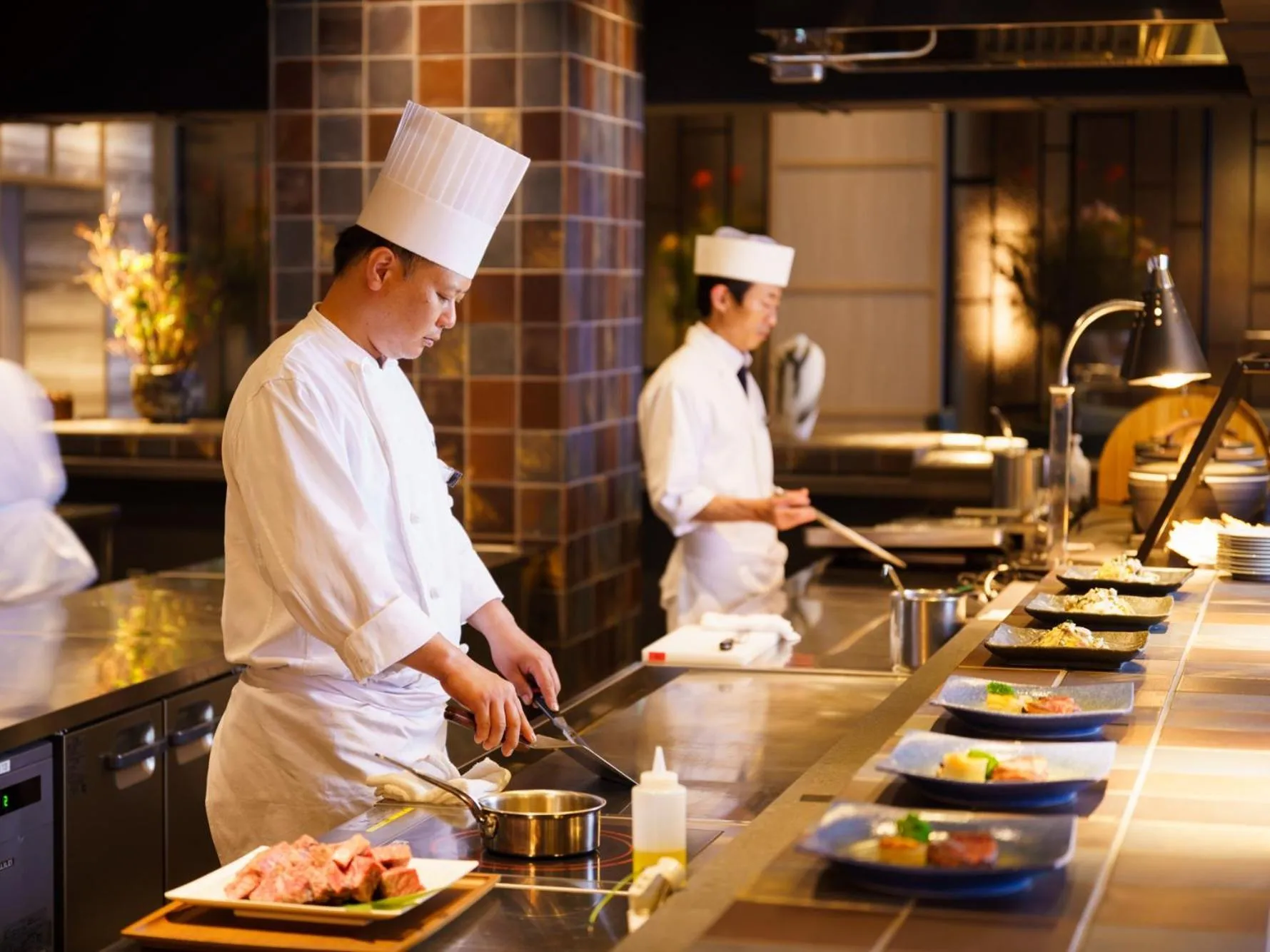 Restaurant/places to eat in Grandvrio Hotel Beppuwan Wakura - ROUTE INN HOTELS -