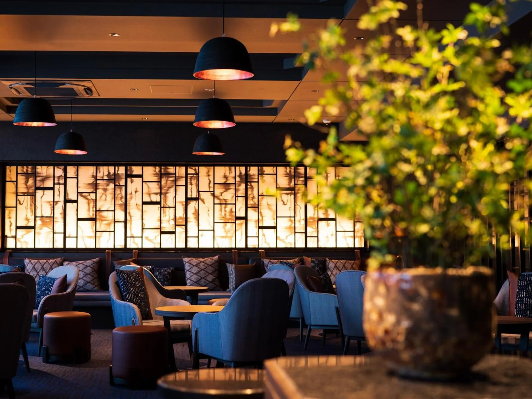 Lounge or bar in Grandvrio Hotel Beppuwan Wakura - ROUTE INN HOTELS -