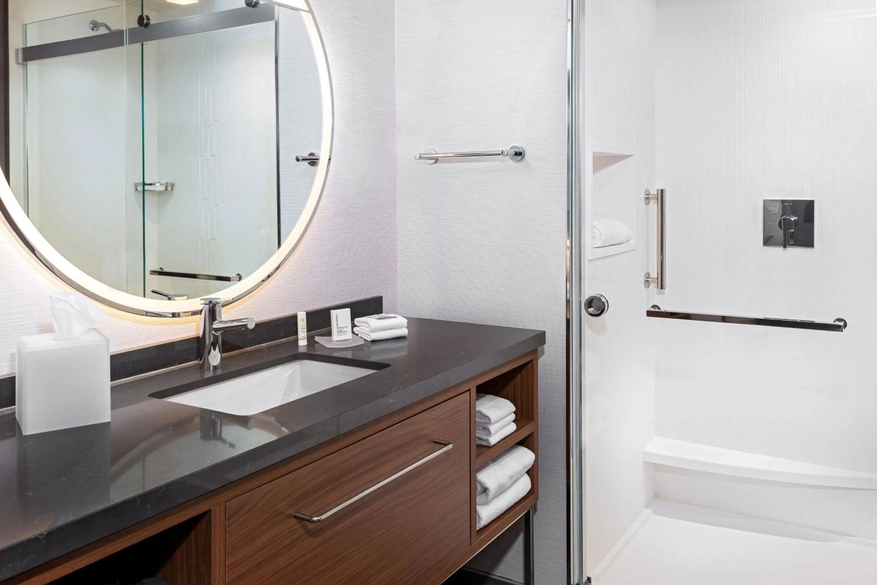 Bathroom in Courtyard by Marriott Atlanta Midtown