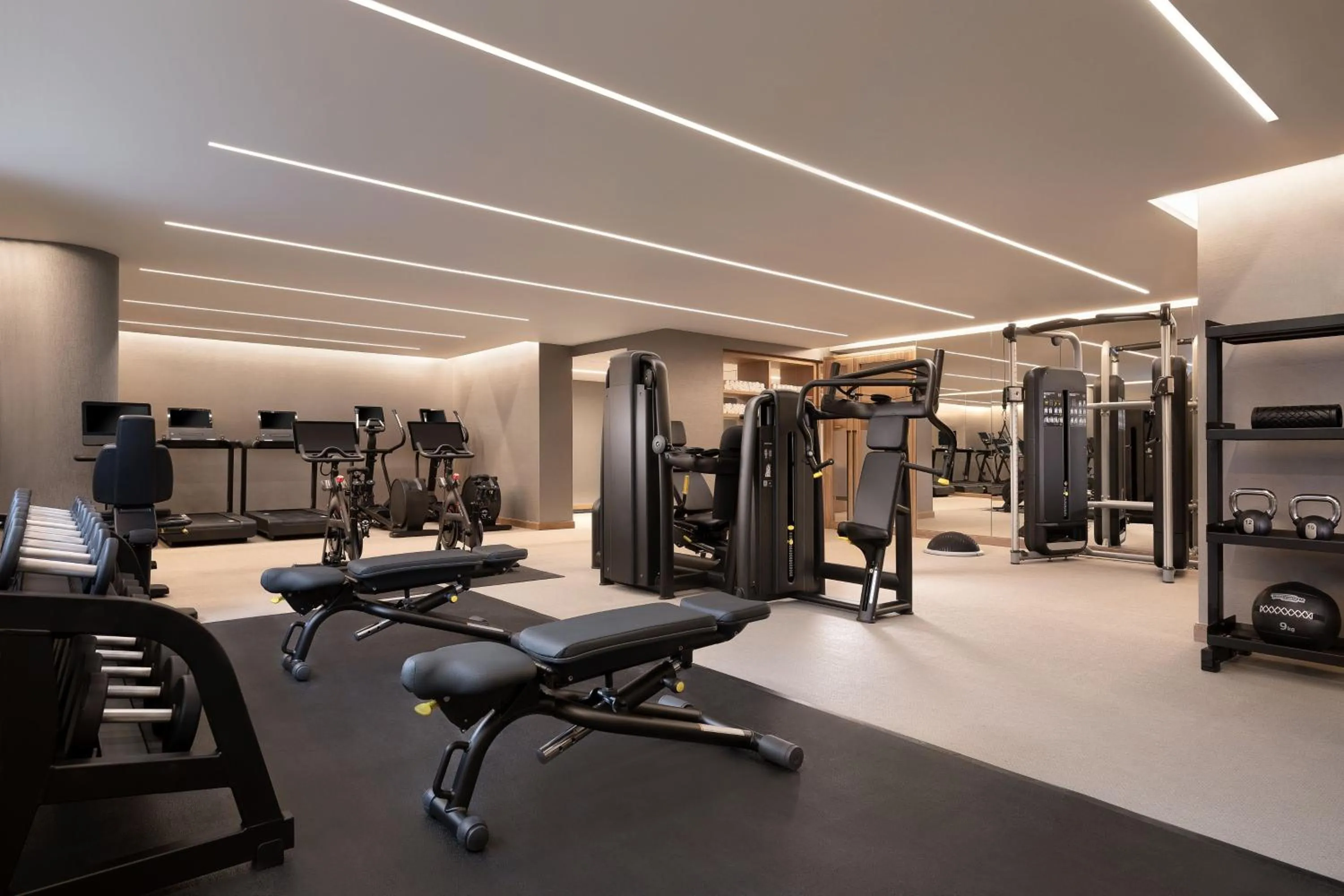 Fitness centre/facilities in The Westin London City
