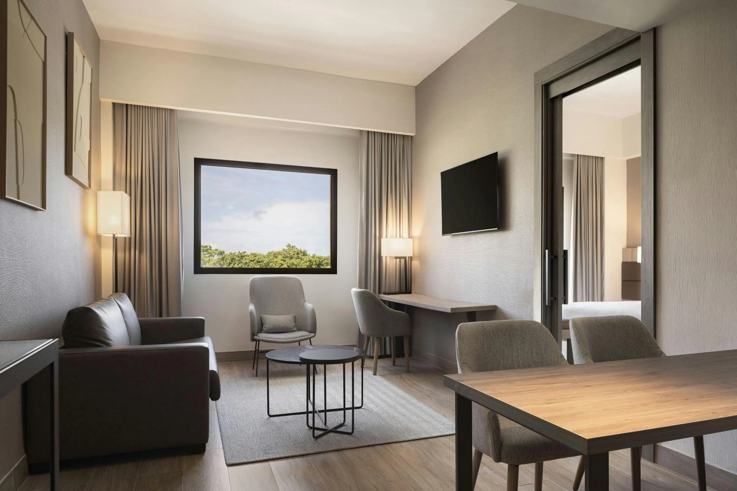 Living room in AC Hotel by Marriott Punta Cana