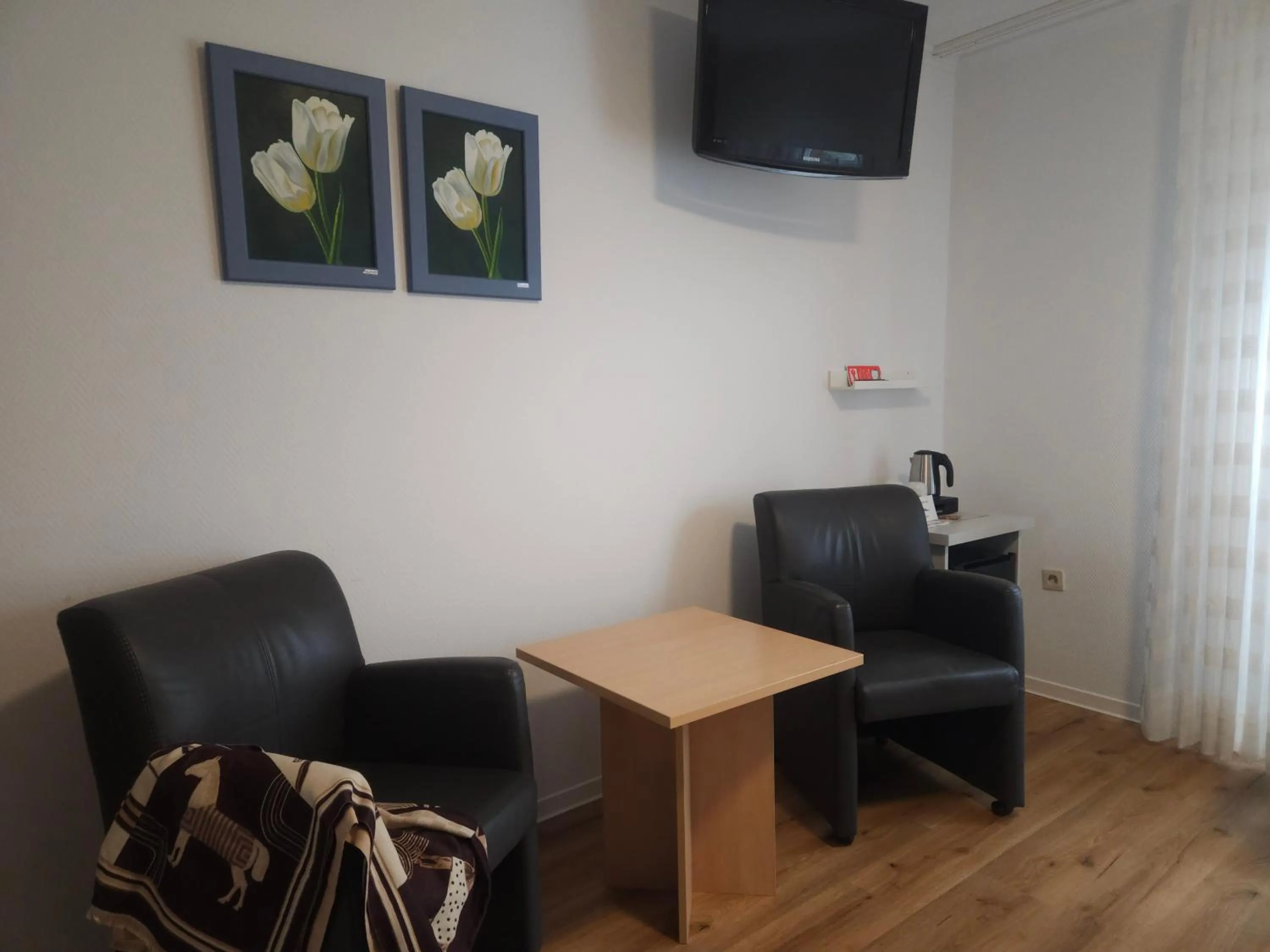 Seating area in Hotel Am Deich