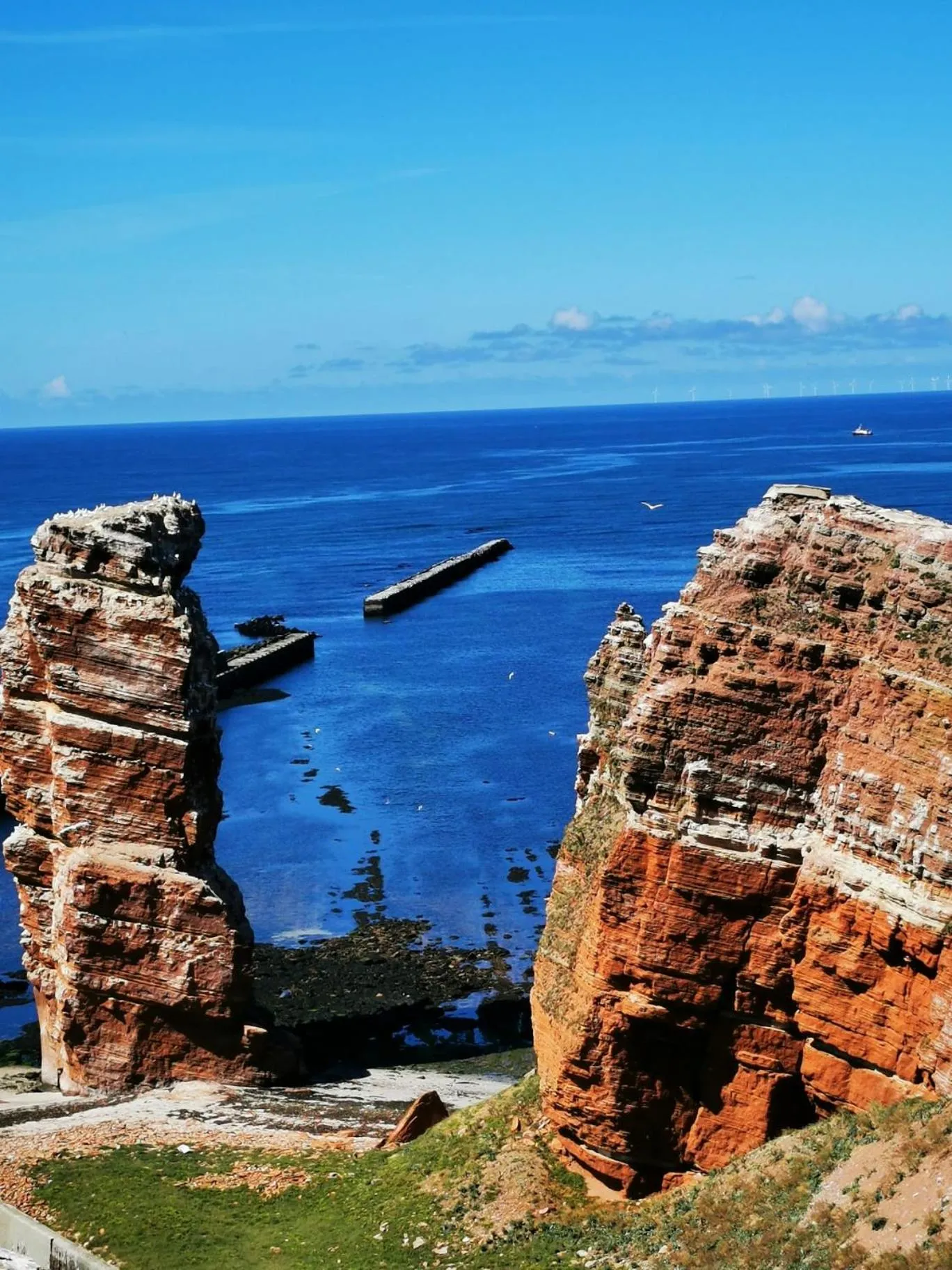 Natural landscape in Hotel Am Deich