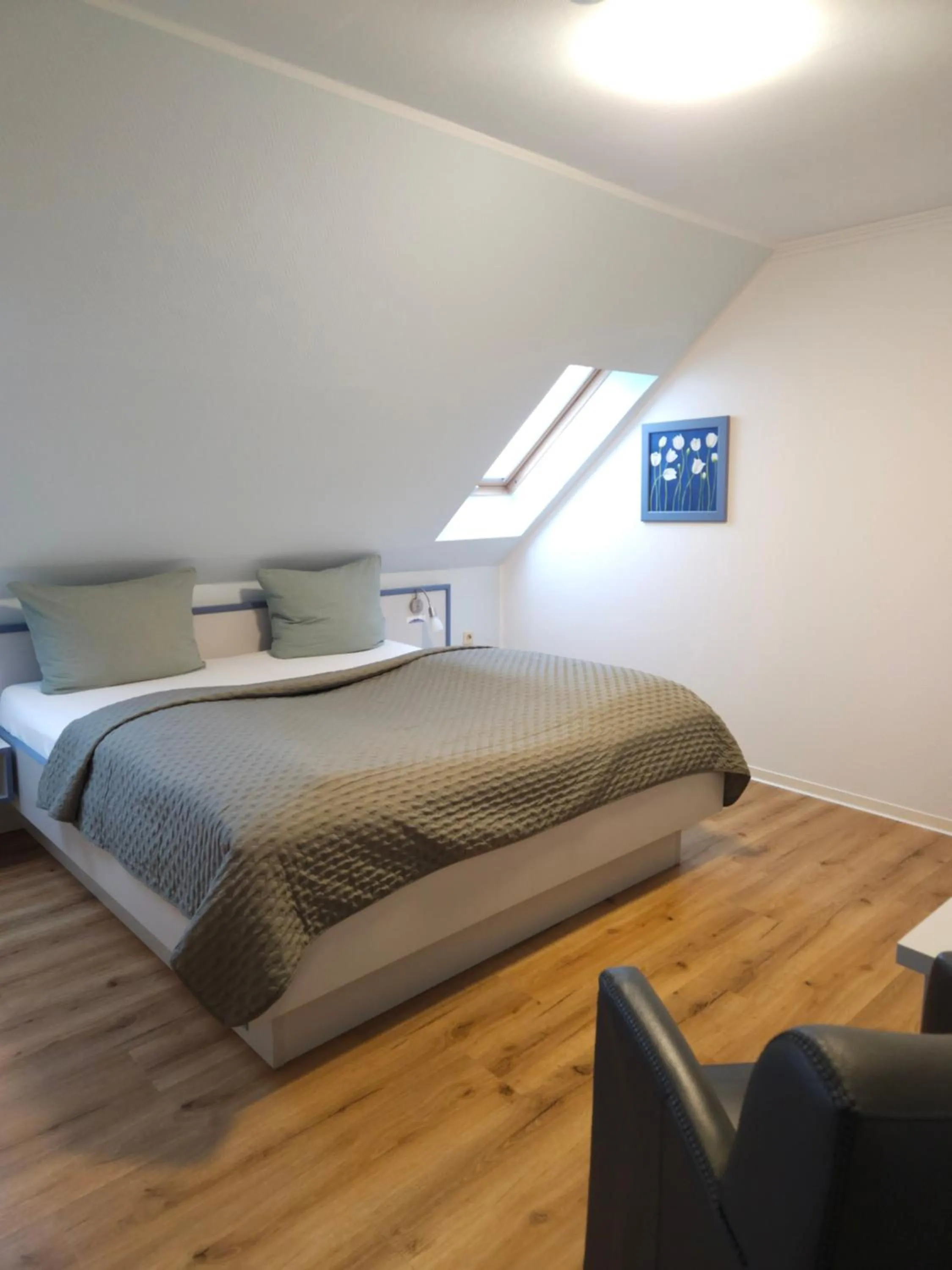 Bed in Hotel Am Deich