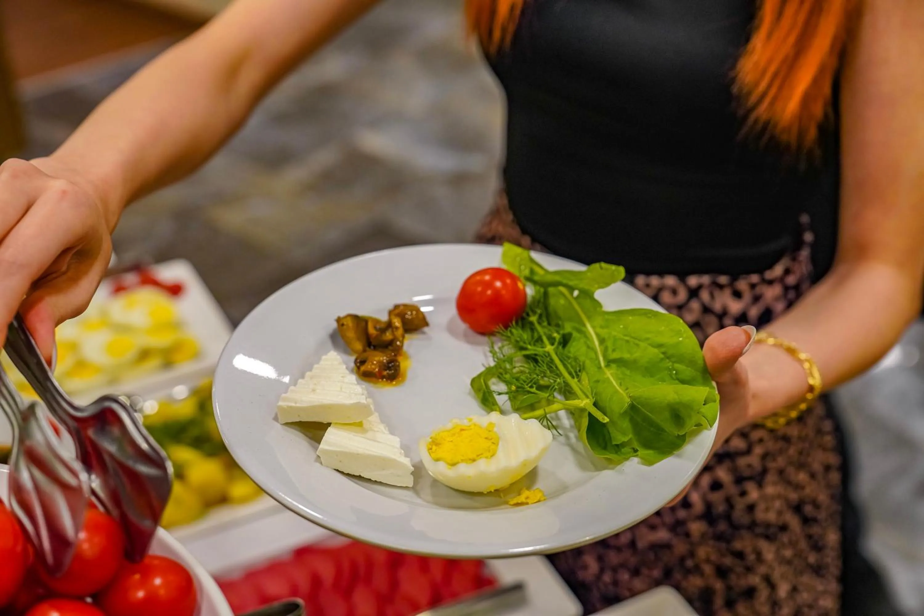 Breakfast in Hamit Hotel Kizilay