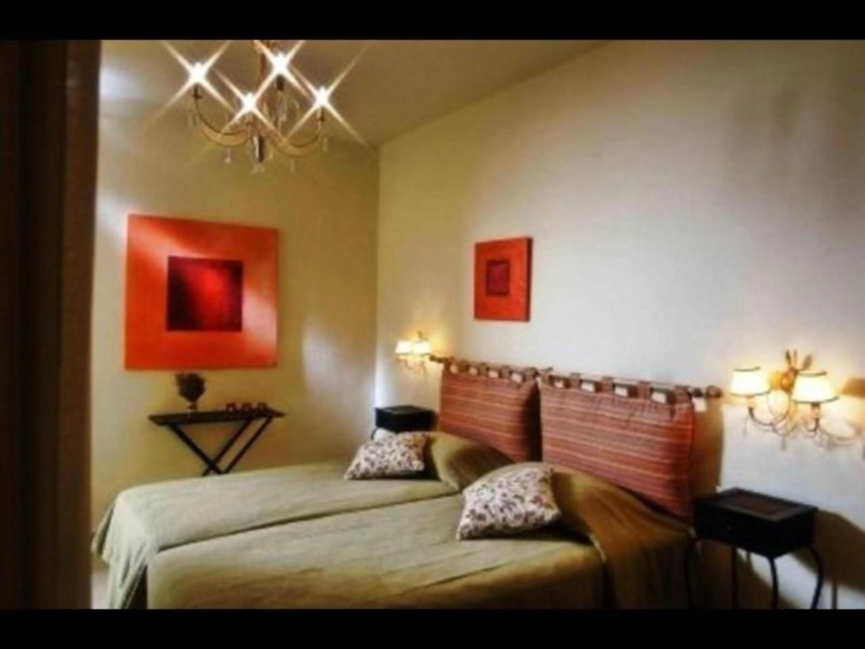 Bedroom, Bed in Istron Collection Villas