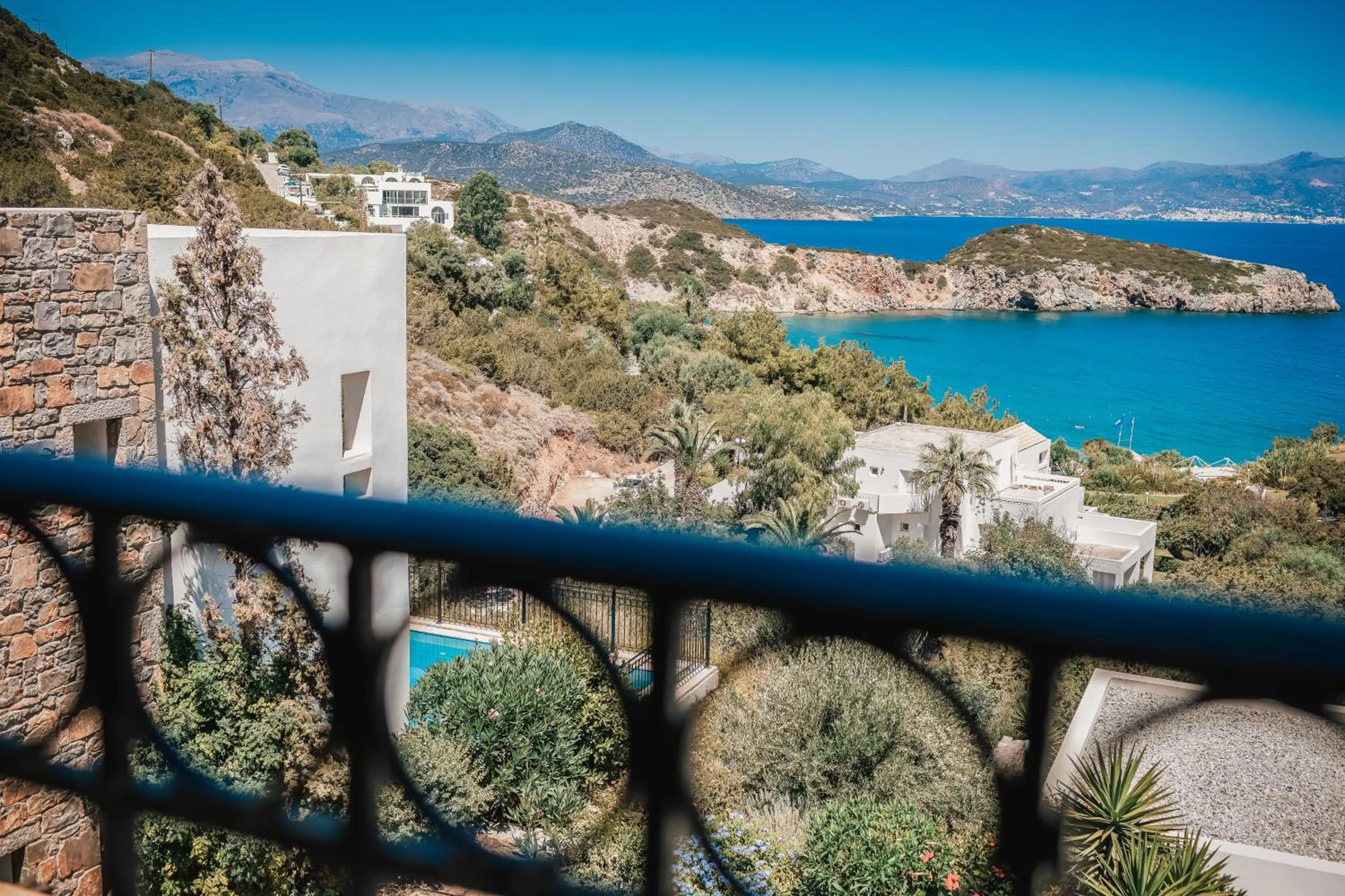 Balcony/Terrace in Istron Collection Villas