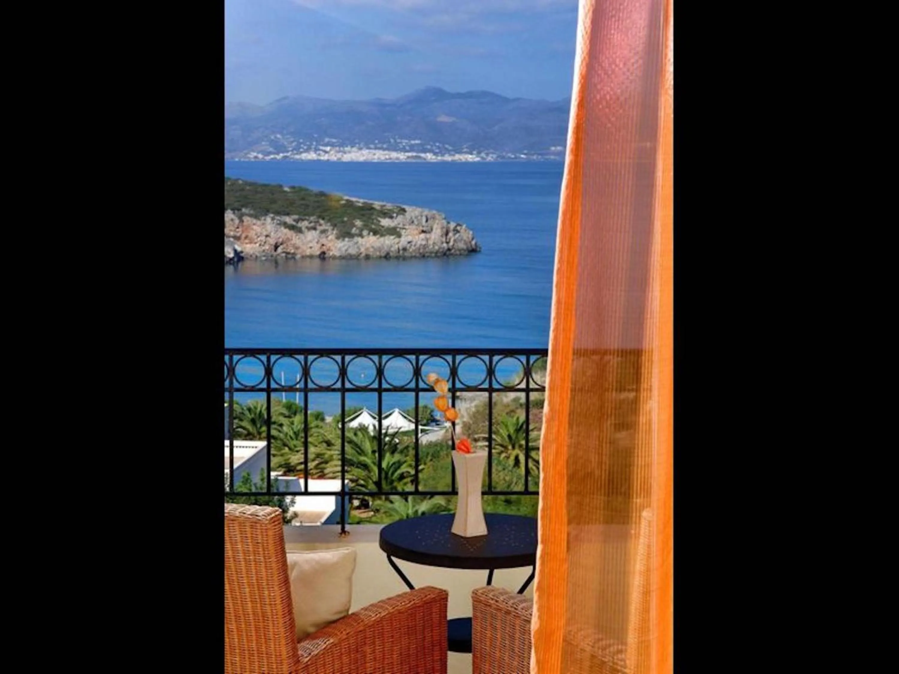 View (from property/room) in Istron Collection Villas