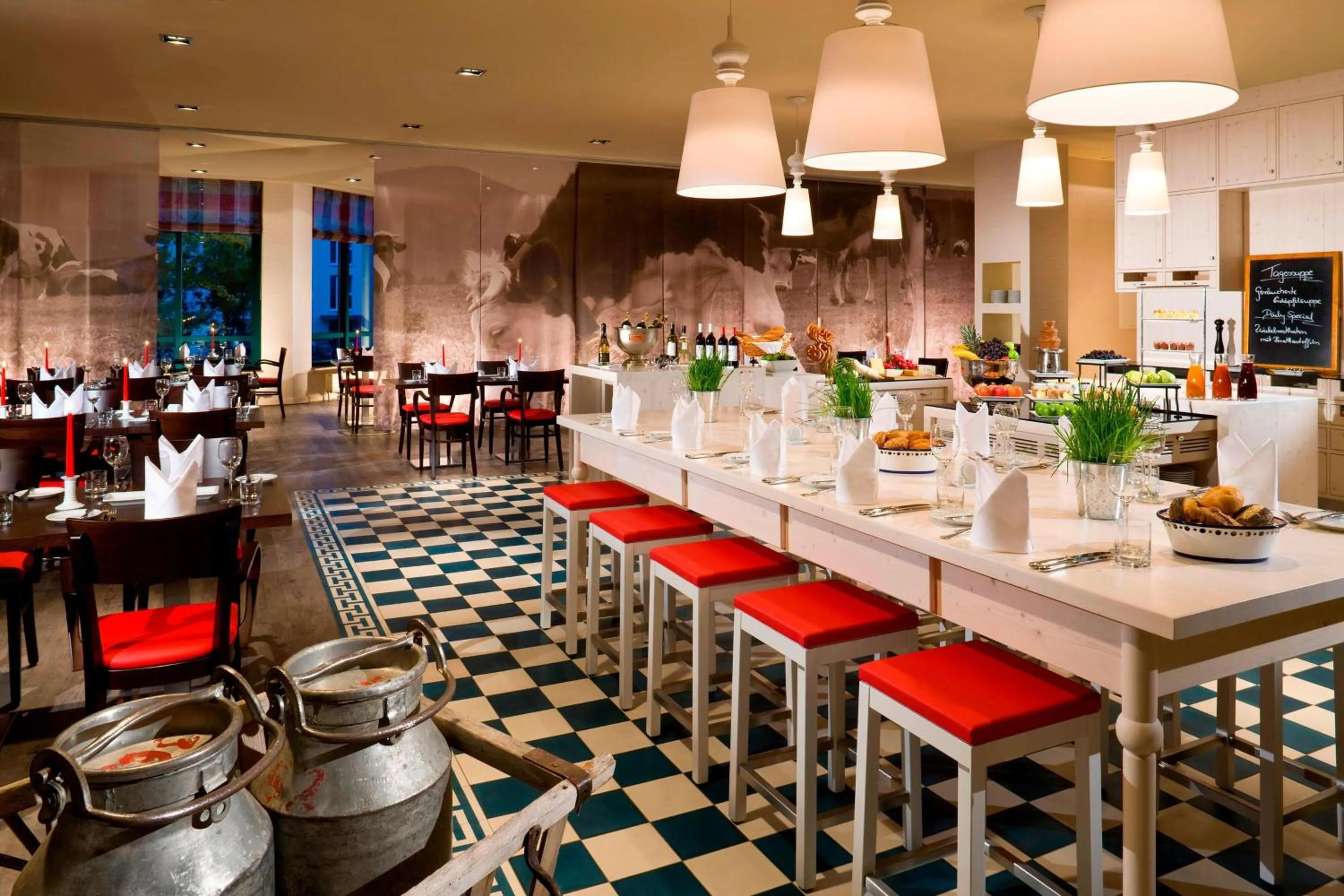 Breakfast in Munich Airport Marriott Hotel