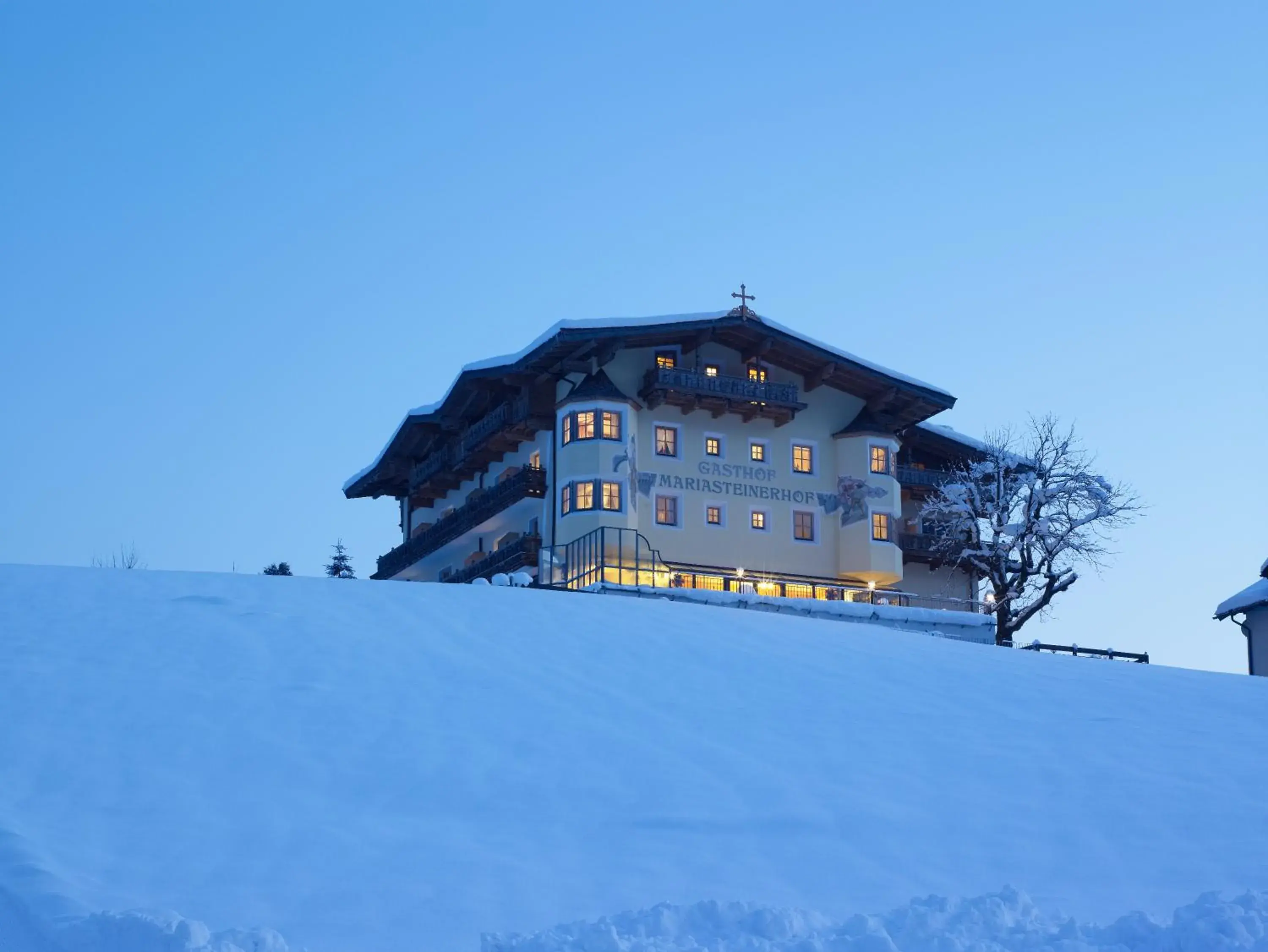 Property building in Hotel Mariasteinerhof Property building in Hotel Mariasteinerhof