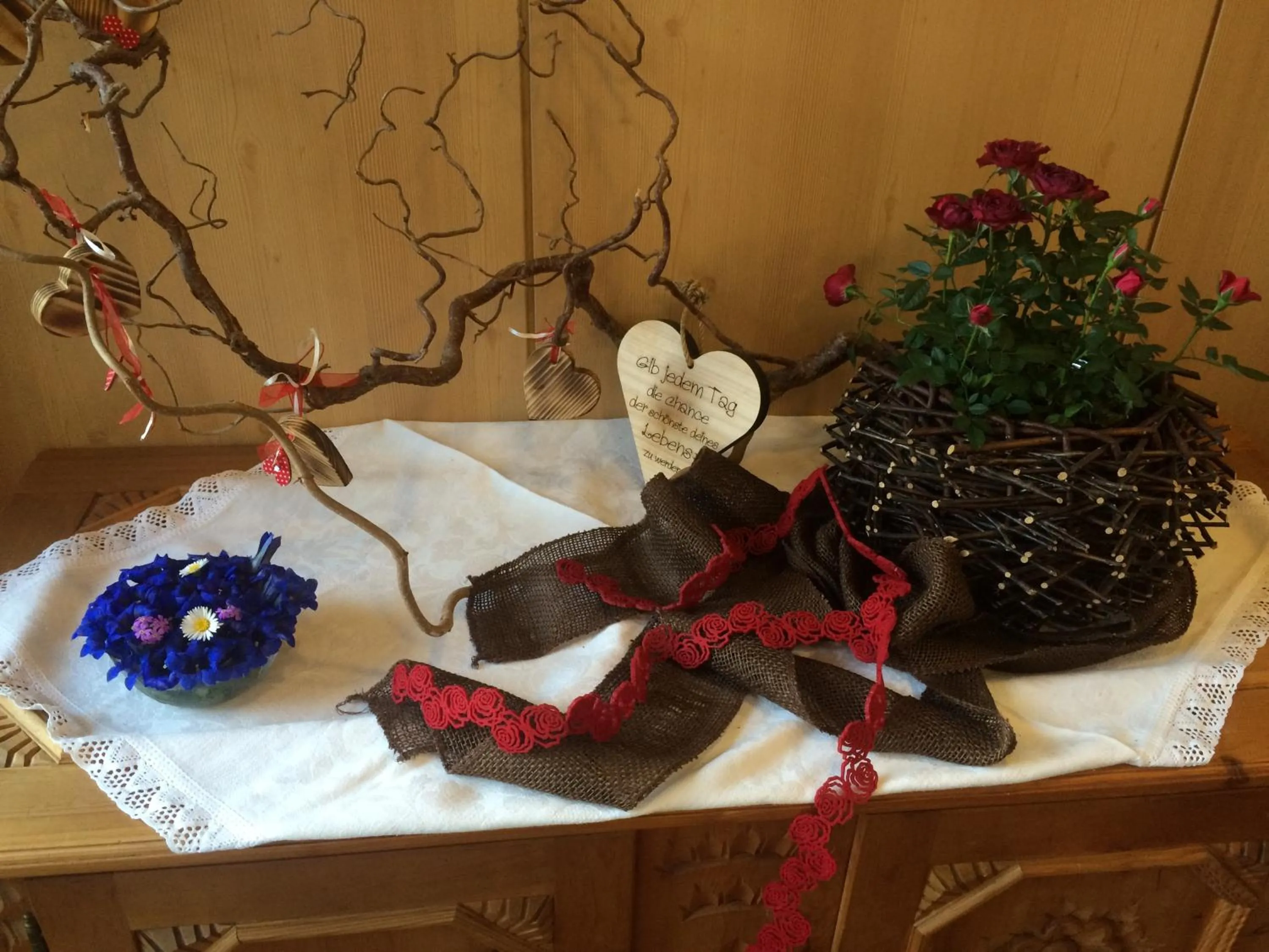 Decorative detail in Hotel Mariasteinerhof