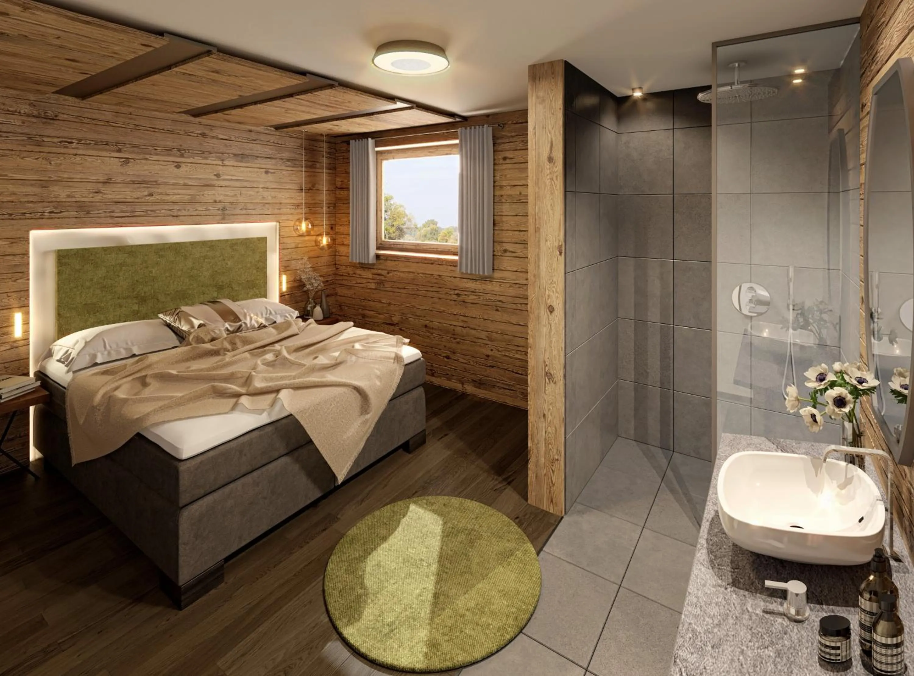 Photo of the whole room, Bed in Hotel Mariasteinerhof