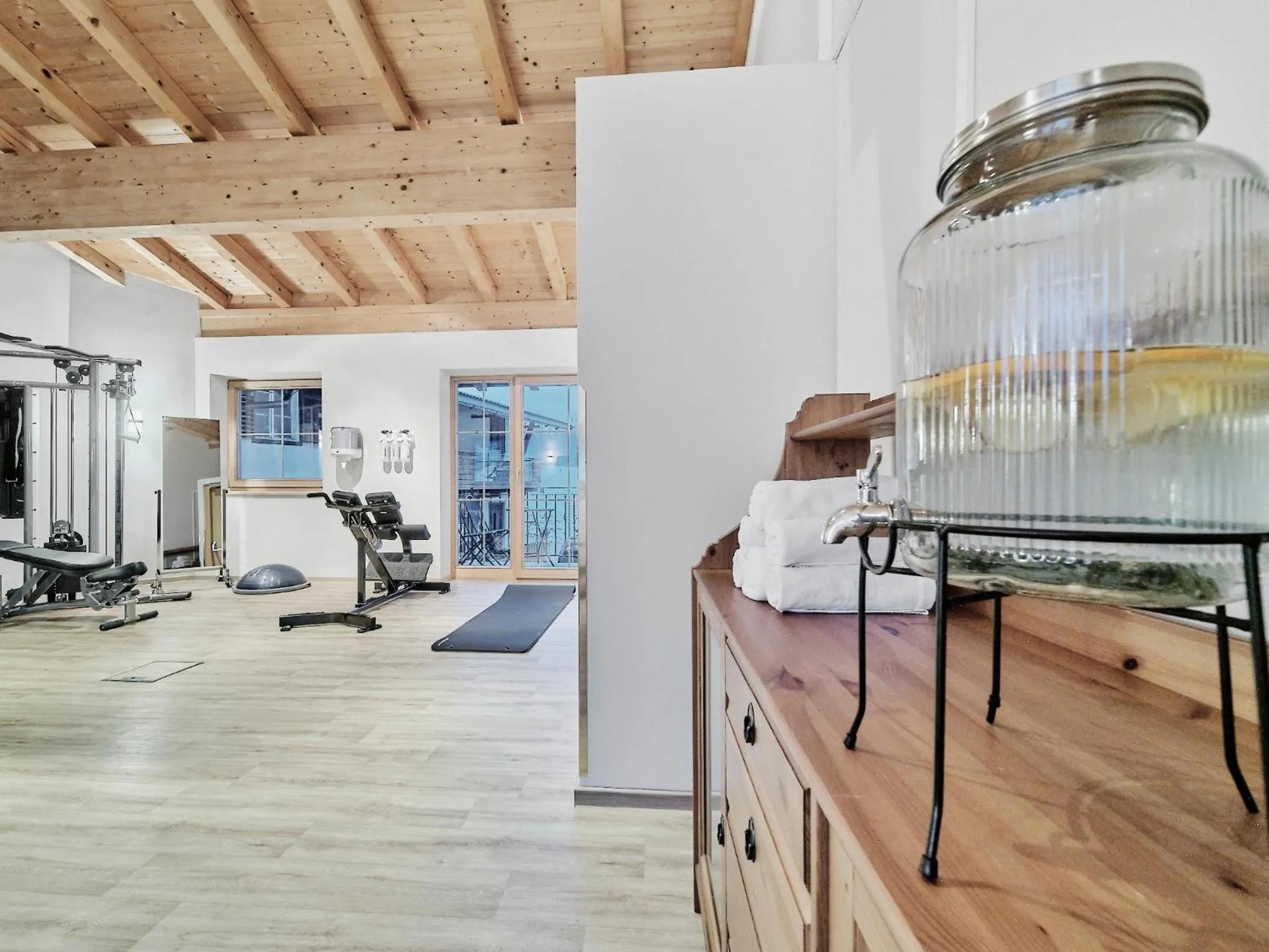 Fitness centre/facilities in Hotel Mariasteinerhof